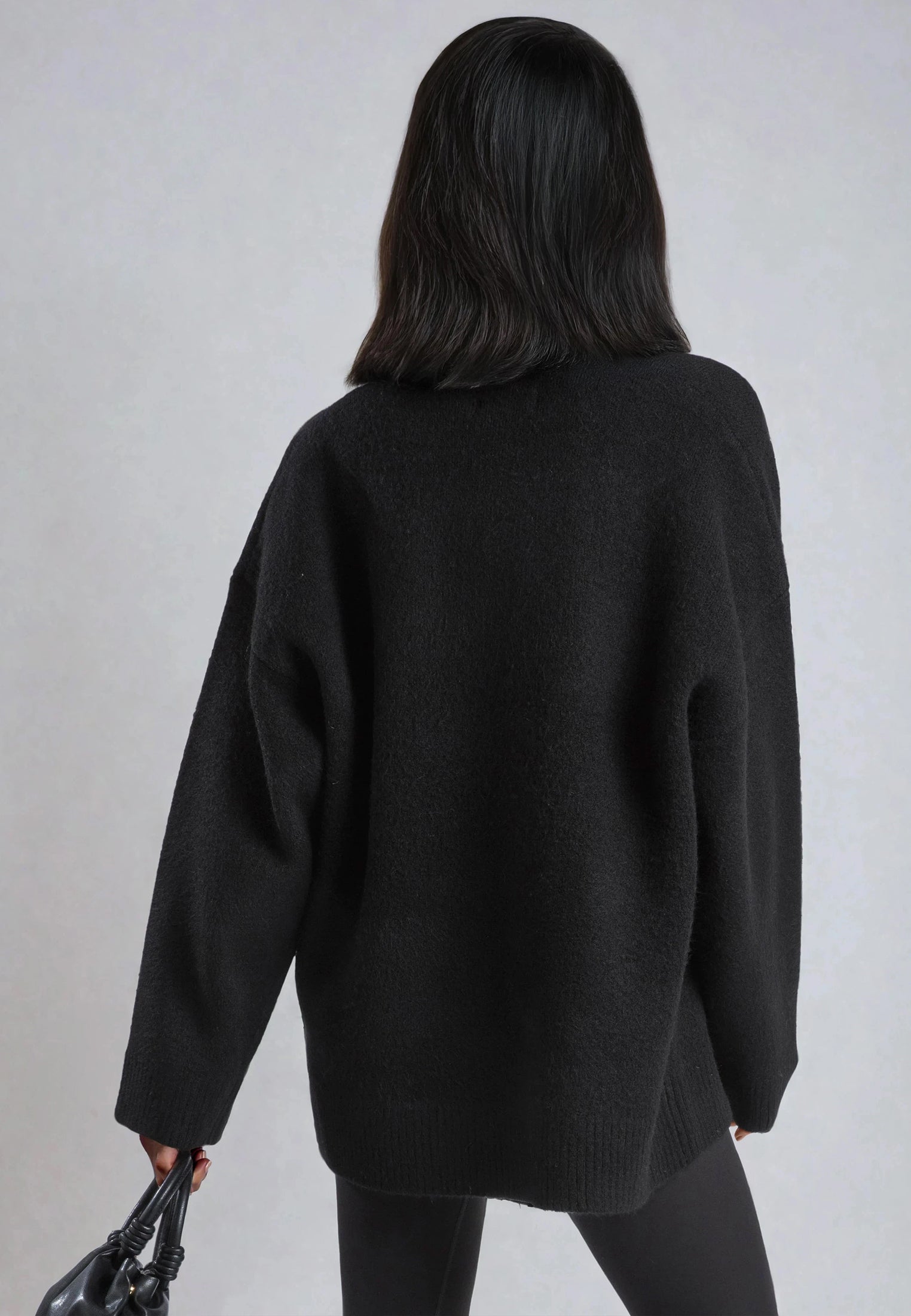 REBEL HEART JUMPER BLACK & WHITE