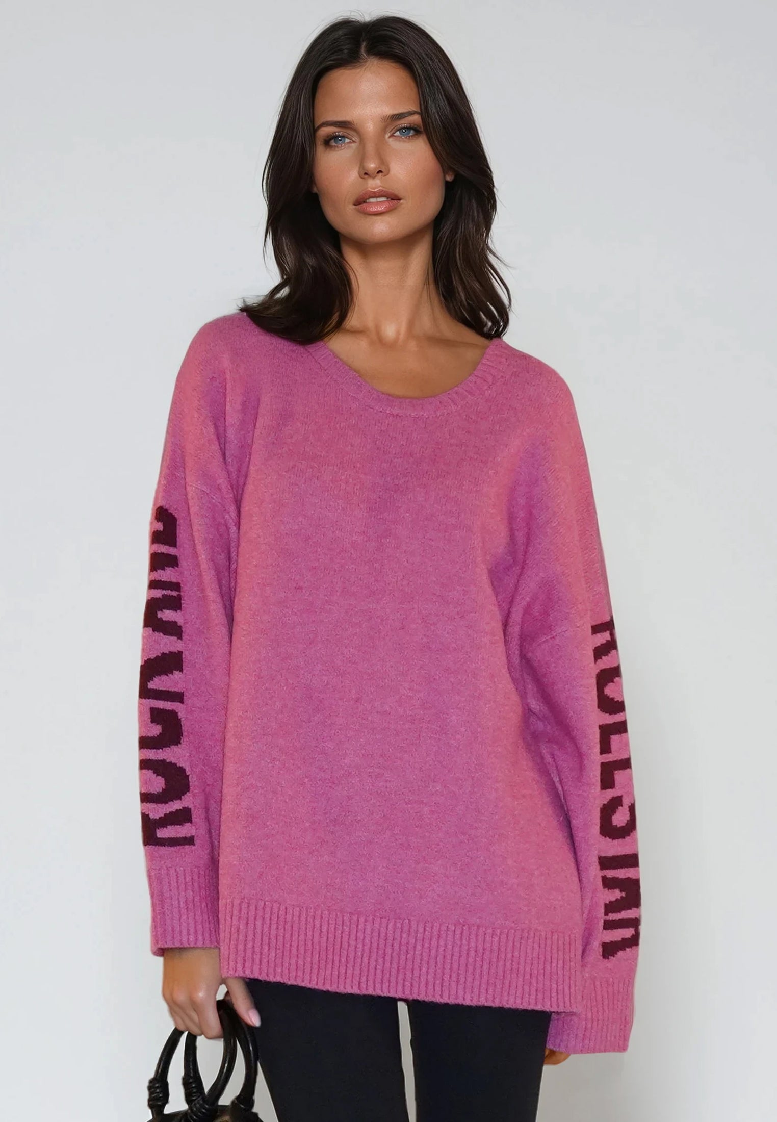 STARDUST JUMPER BABY PINK
