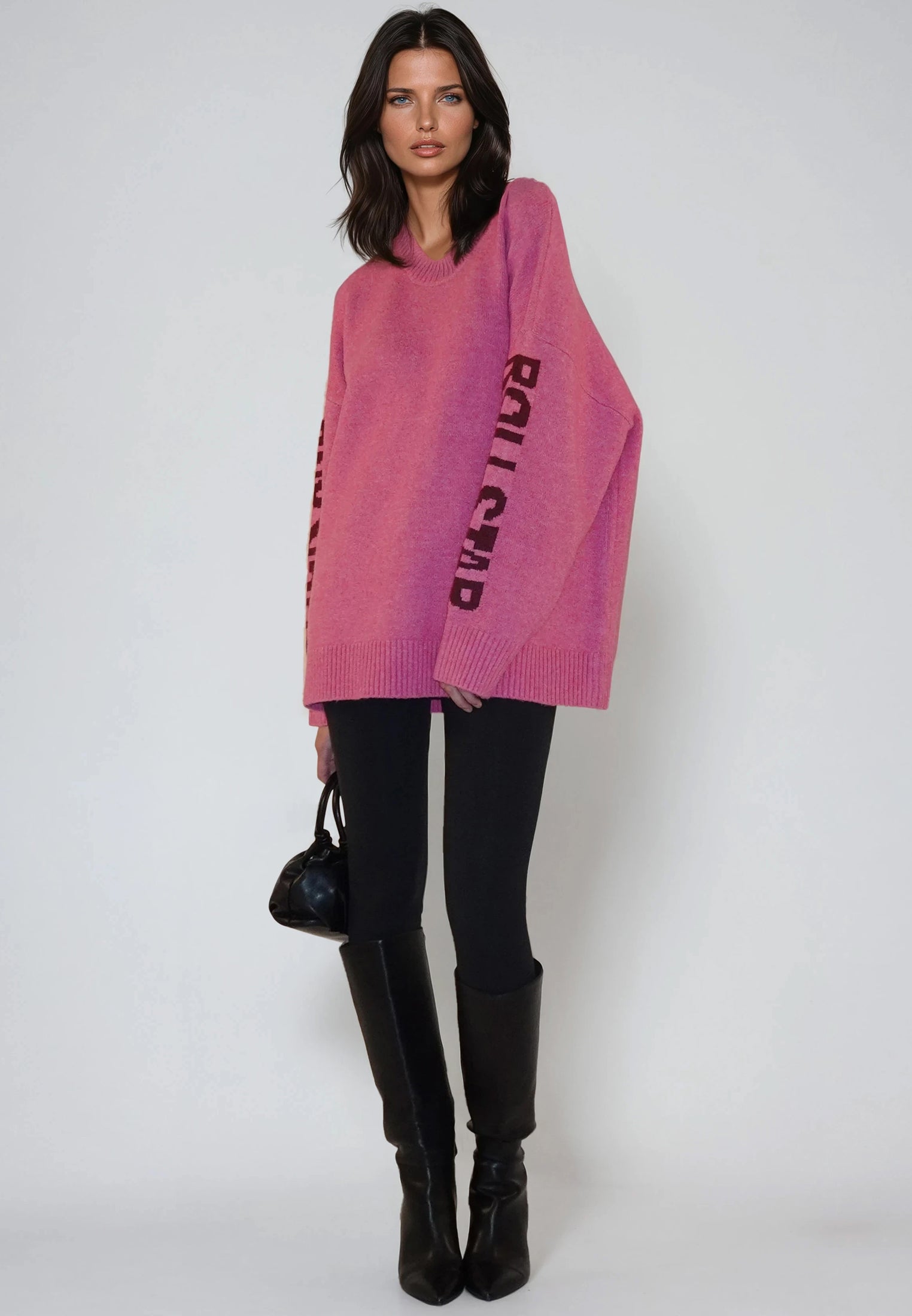 STARDUST JUMPER BABY PINK