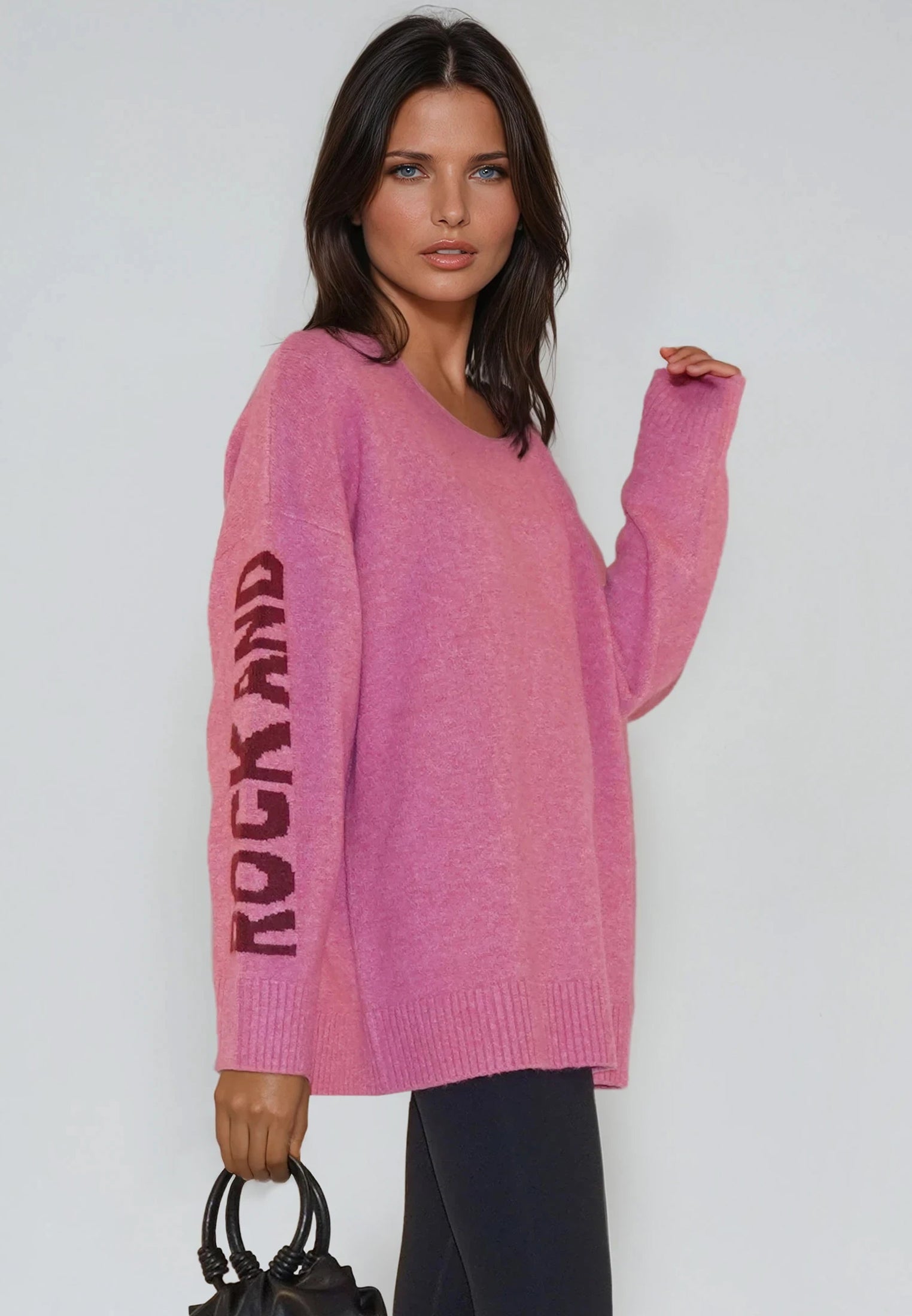 STARDUST JUMPER BABY PINK