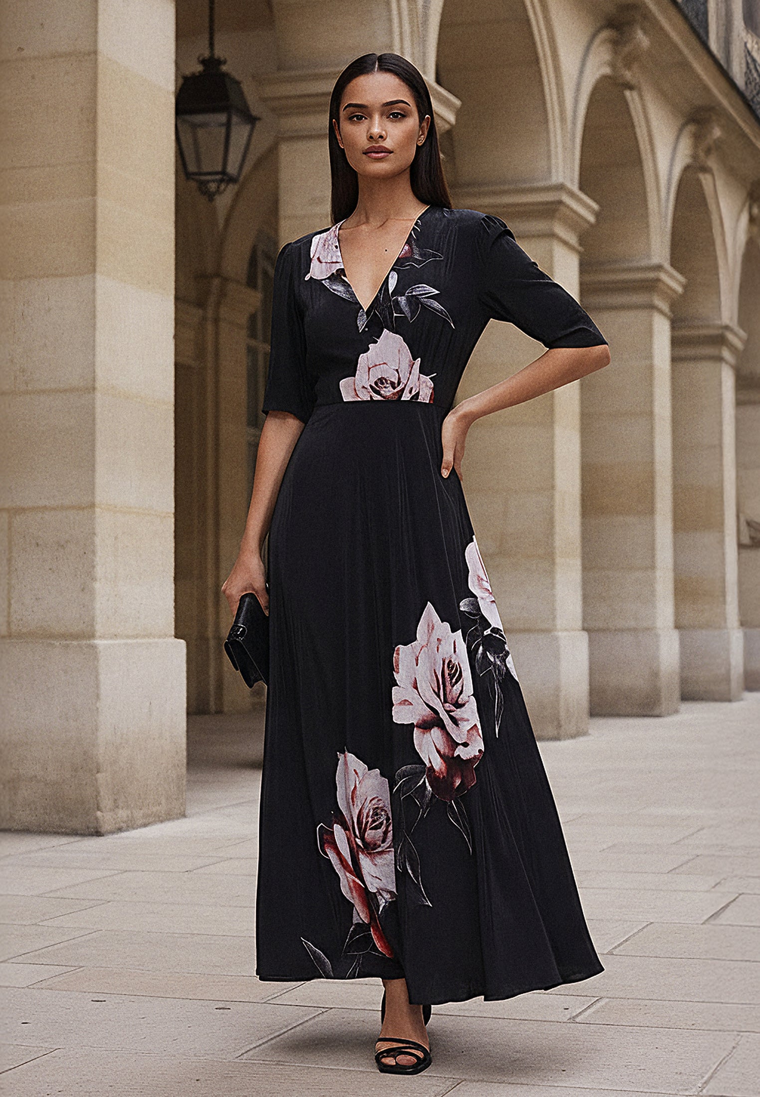 DIANA MAXI DRESS BLACK