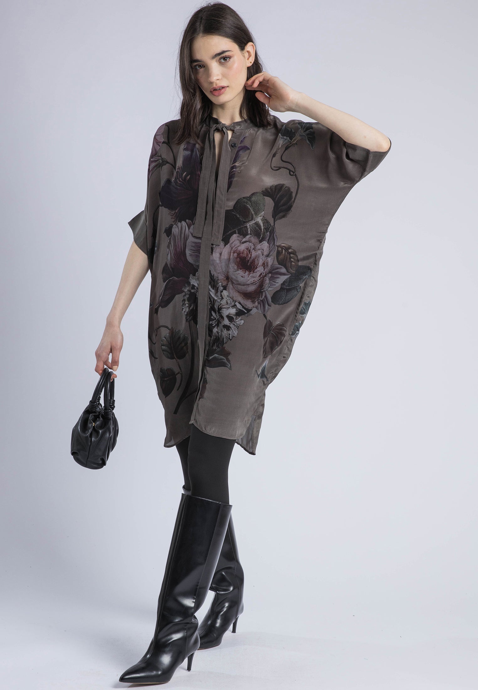 DIANA MAXI TUNIC FLORAL