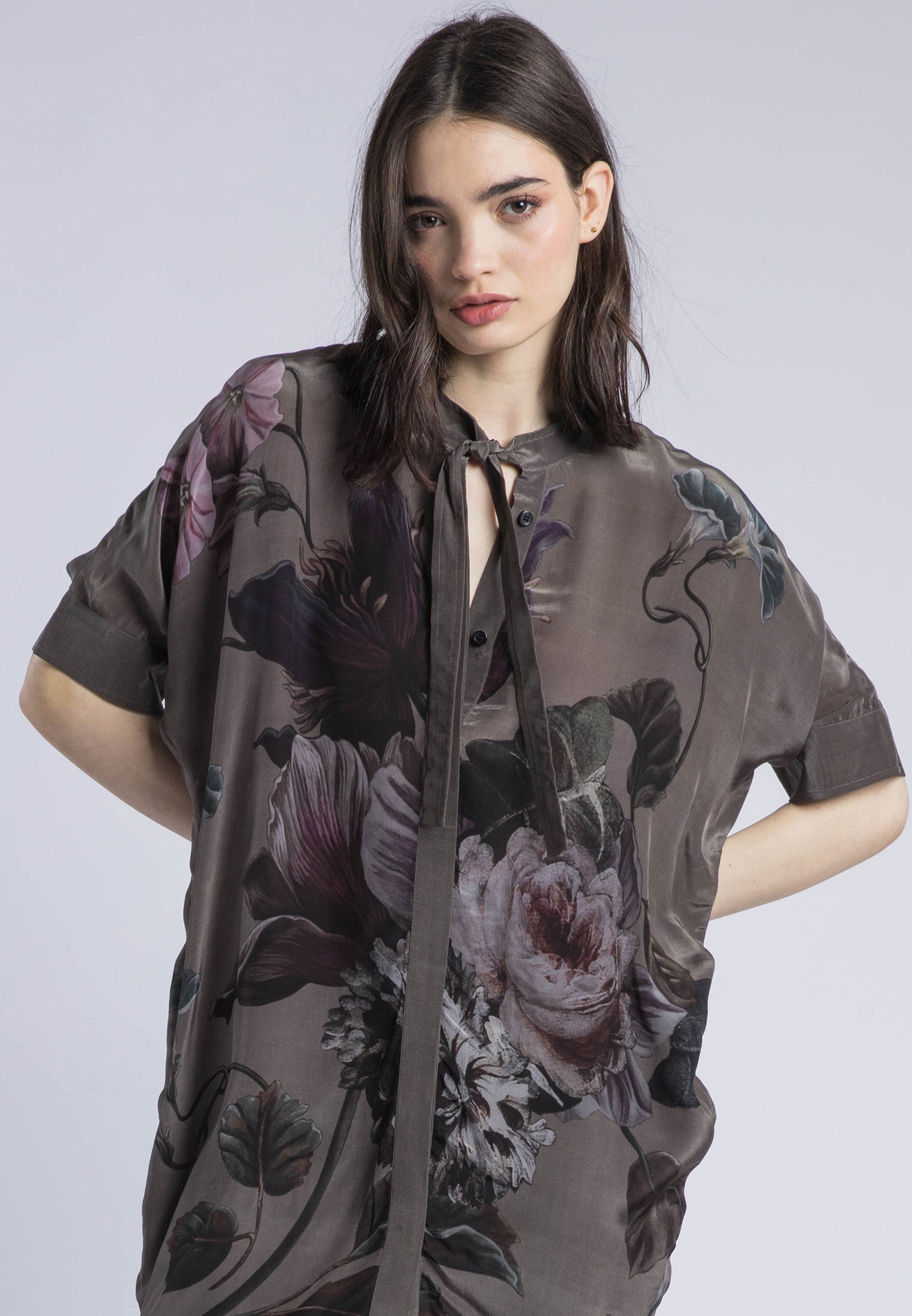 DIANA MAXI TUNIC FLORAL