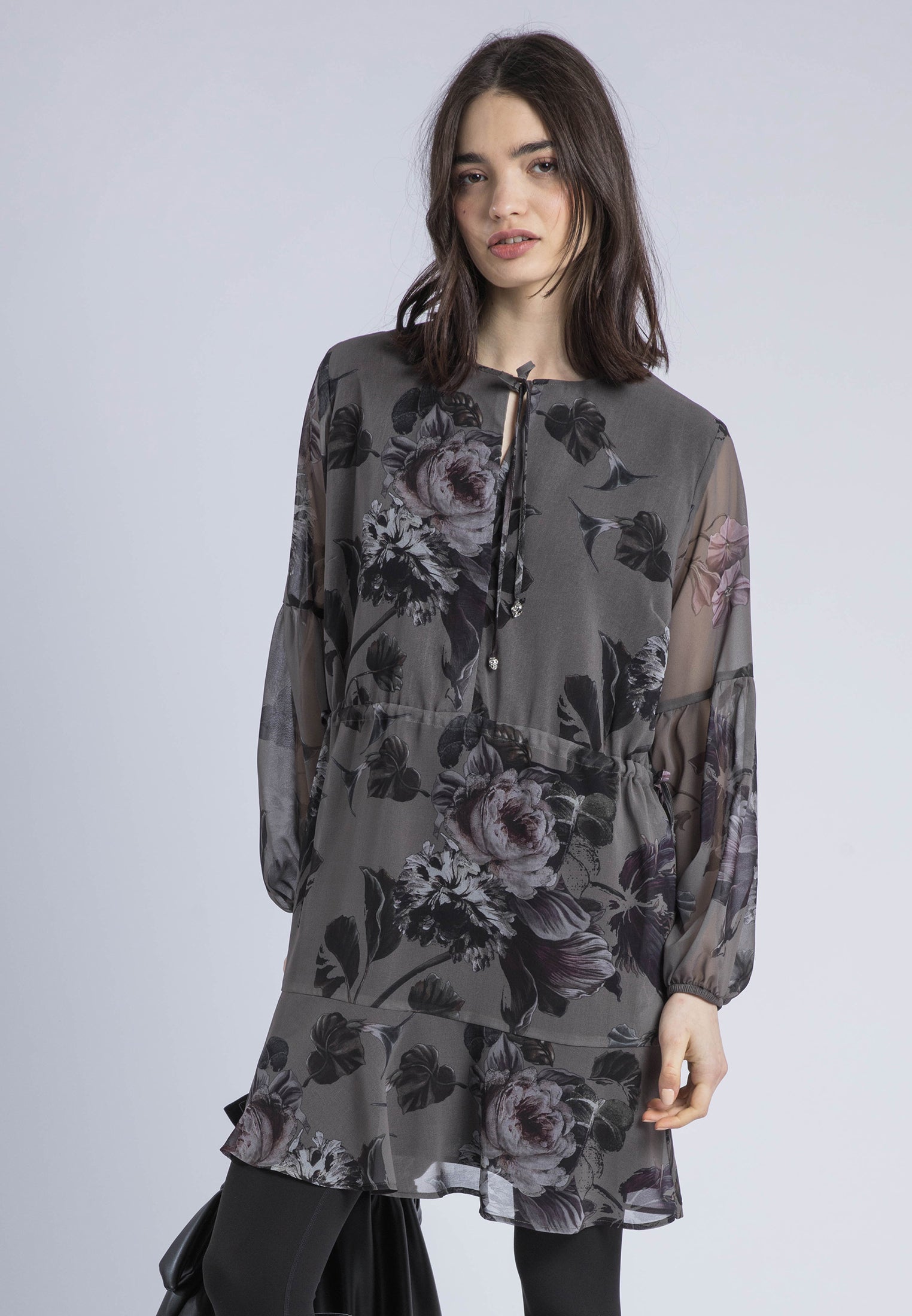 AIDA SHORT DRESS FLORAL