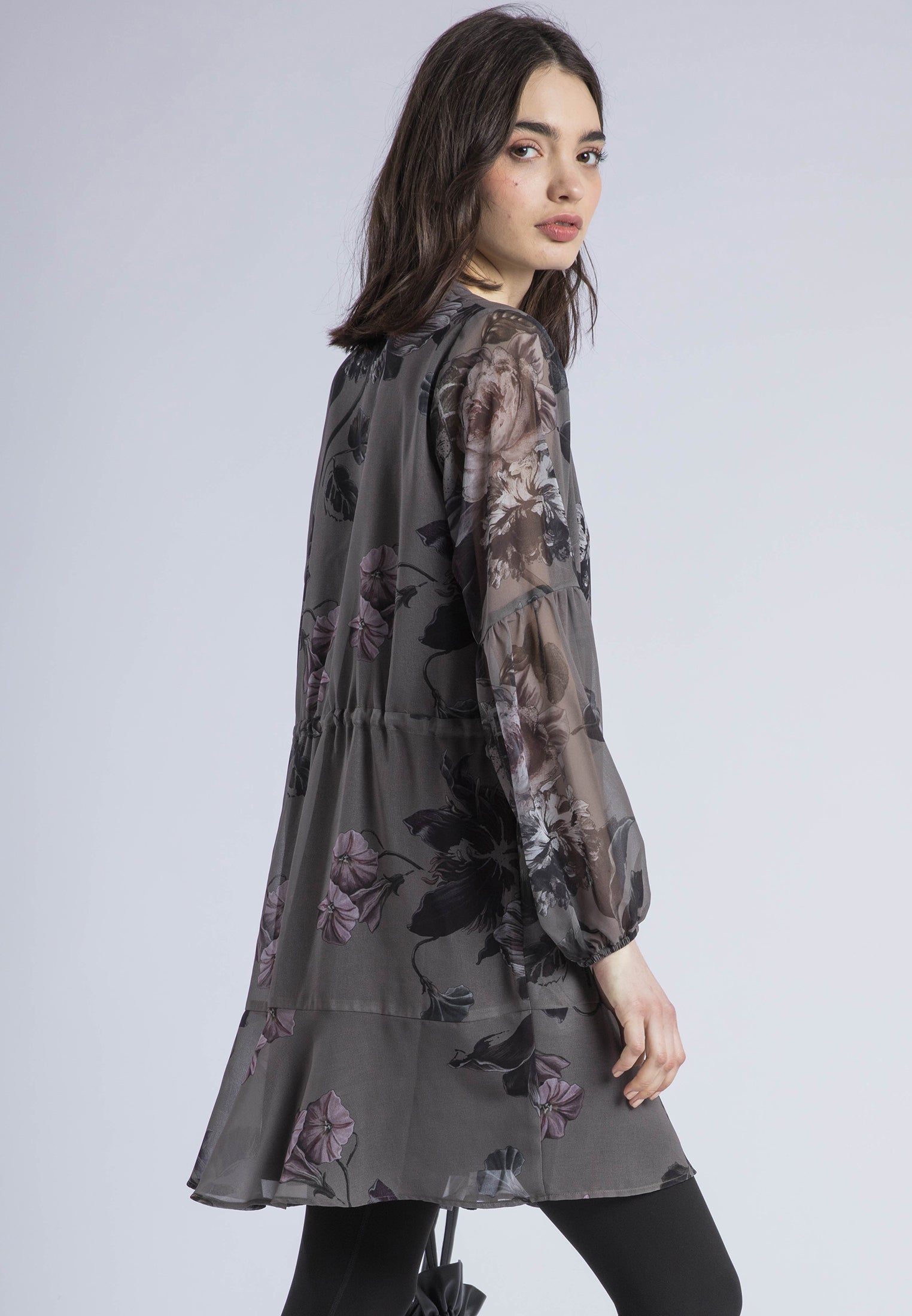 AIDA SHORT DRESS FLORAL