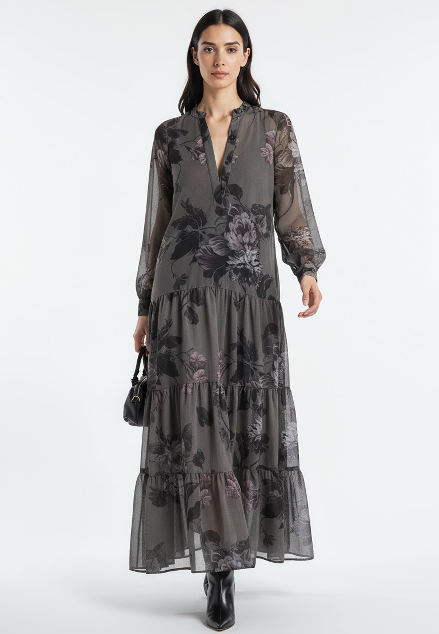 STEPHANIE MAXI DRESS FLORAL