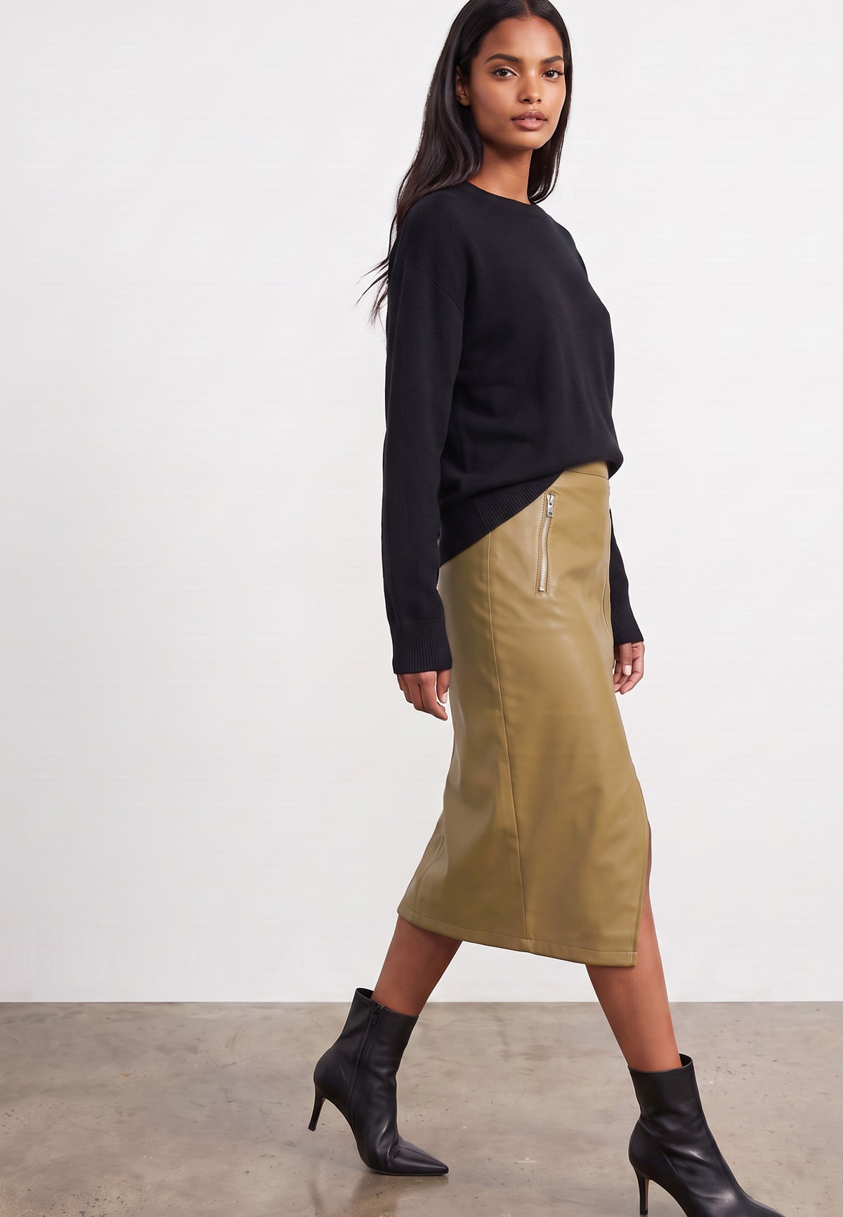DESTINATION SKIRT CAMEL