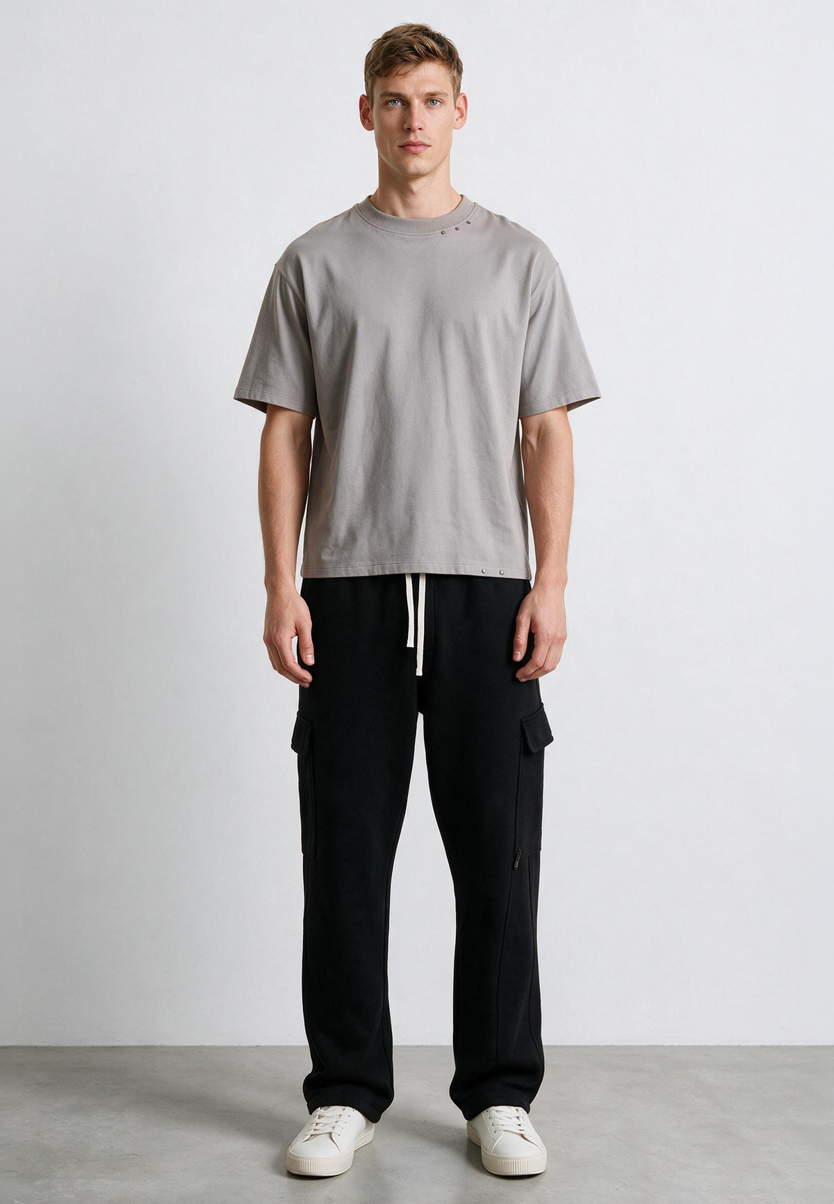 ACID RIPPER T-SHIRT CEMENT GREY