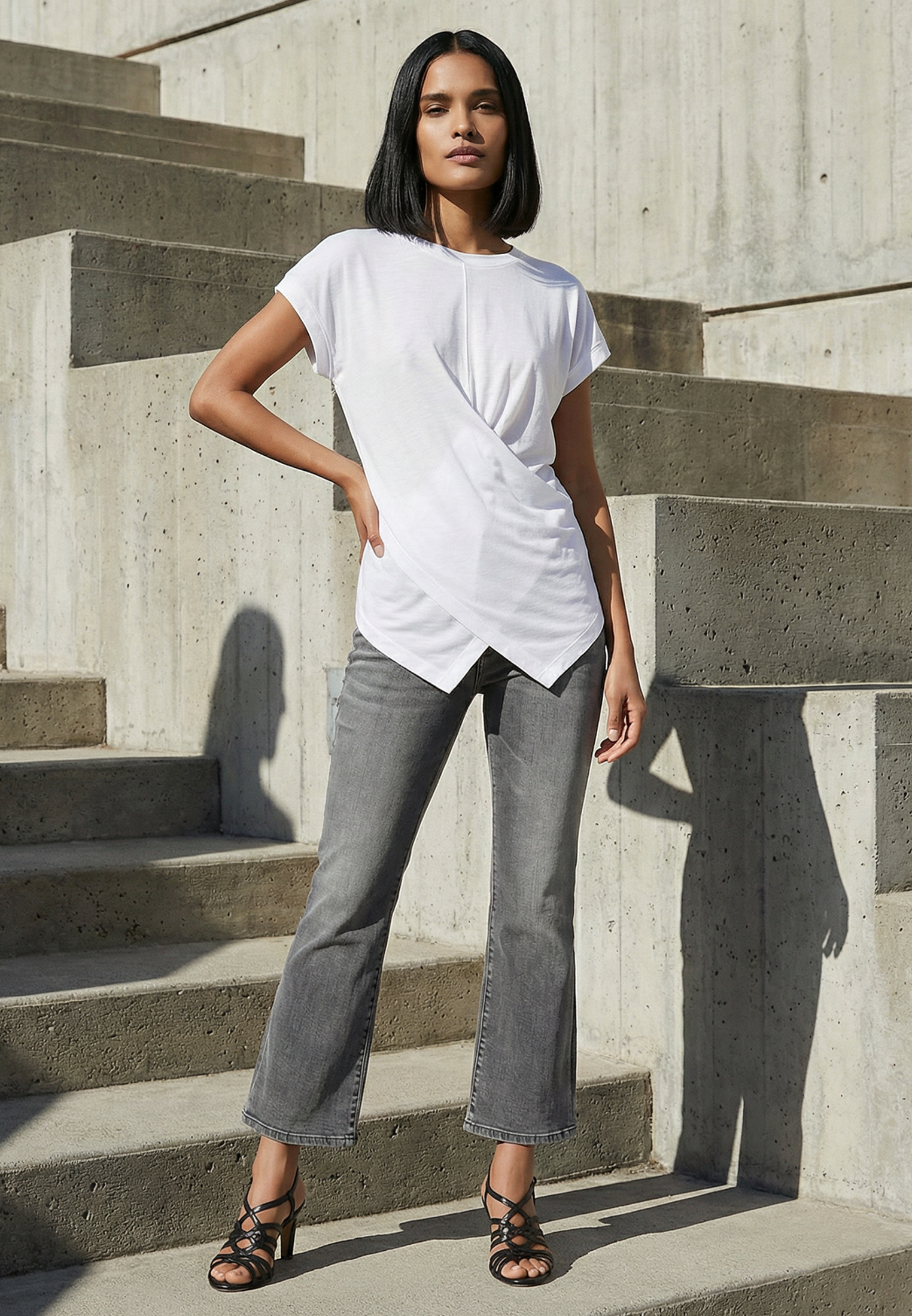 TIME T-SHIRT WHITE