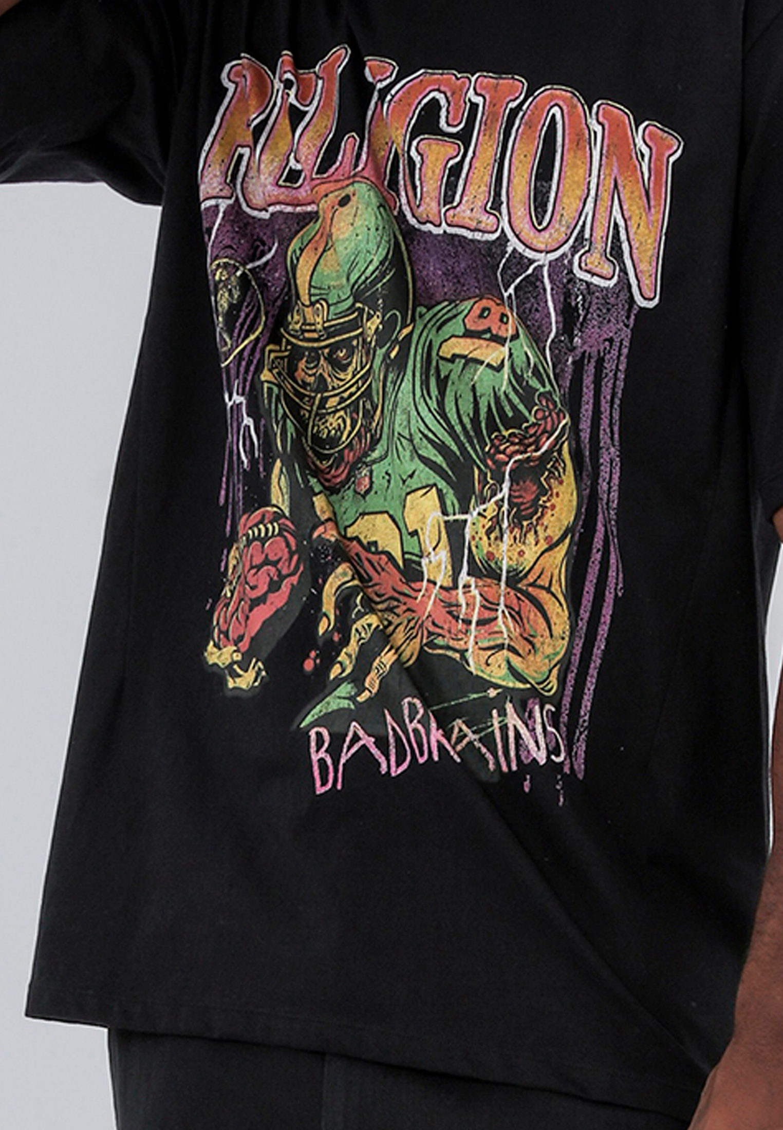 BAD BRAINS T-SHIRT JET BLACK