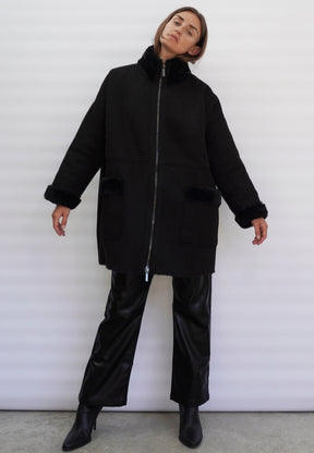 RADIANT COAT BLACK