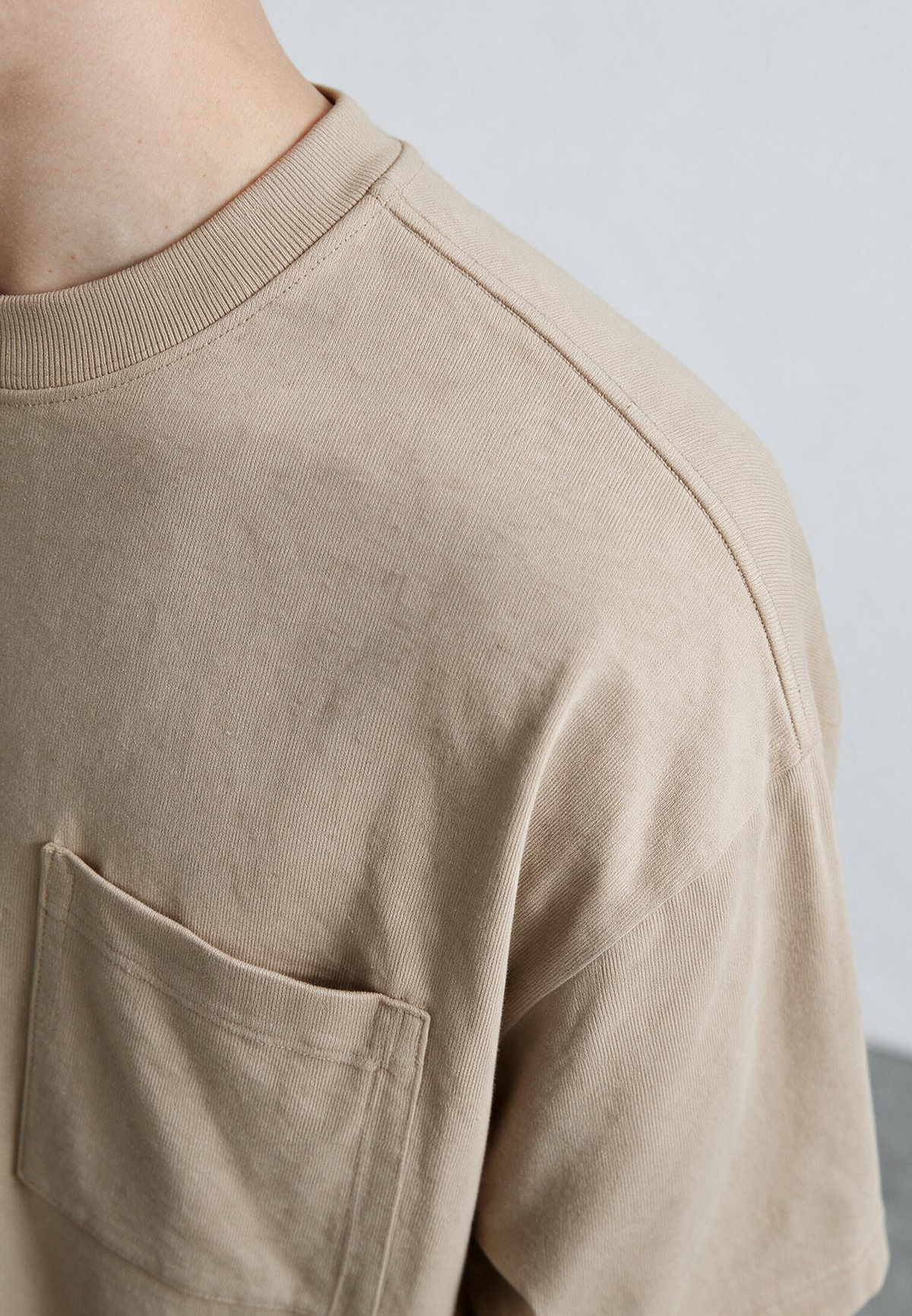 BOXY T-SHIRT KHAKI