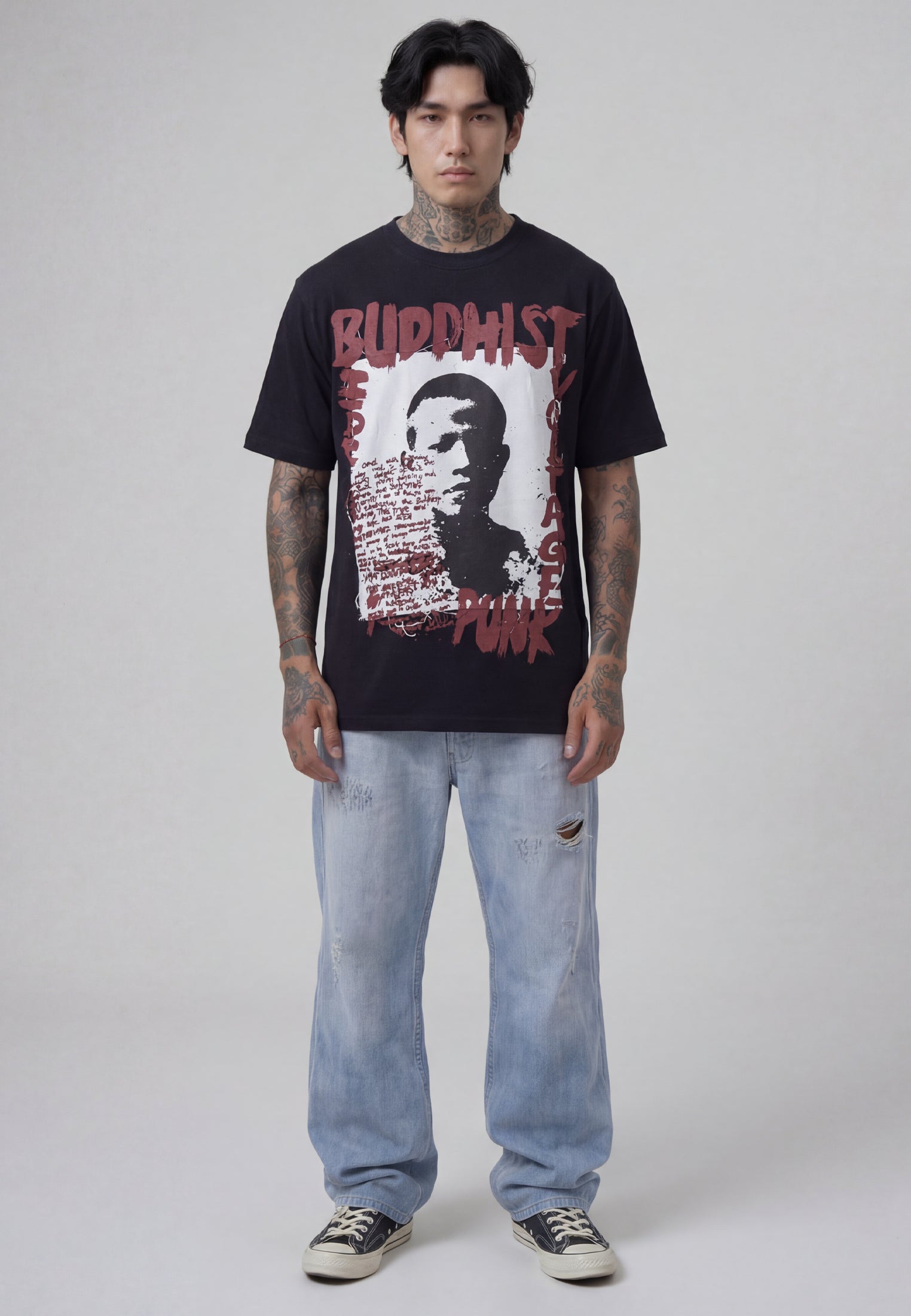 BP MONK T-SHIRT BLACK