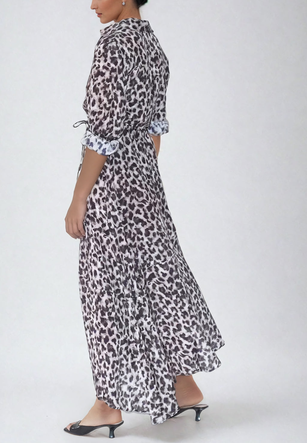RELIGION Charisma Leopard Print Maxi Dress RELIGION Charisma Leopard Print Maxi Dress
