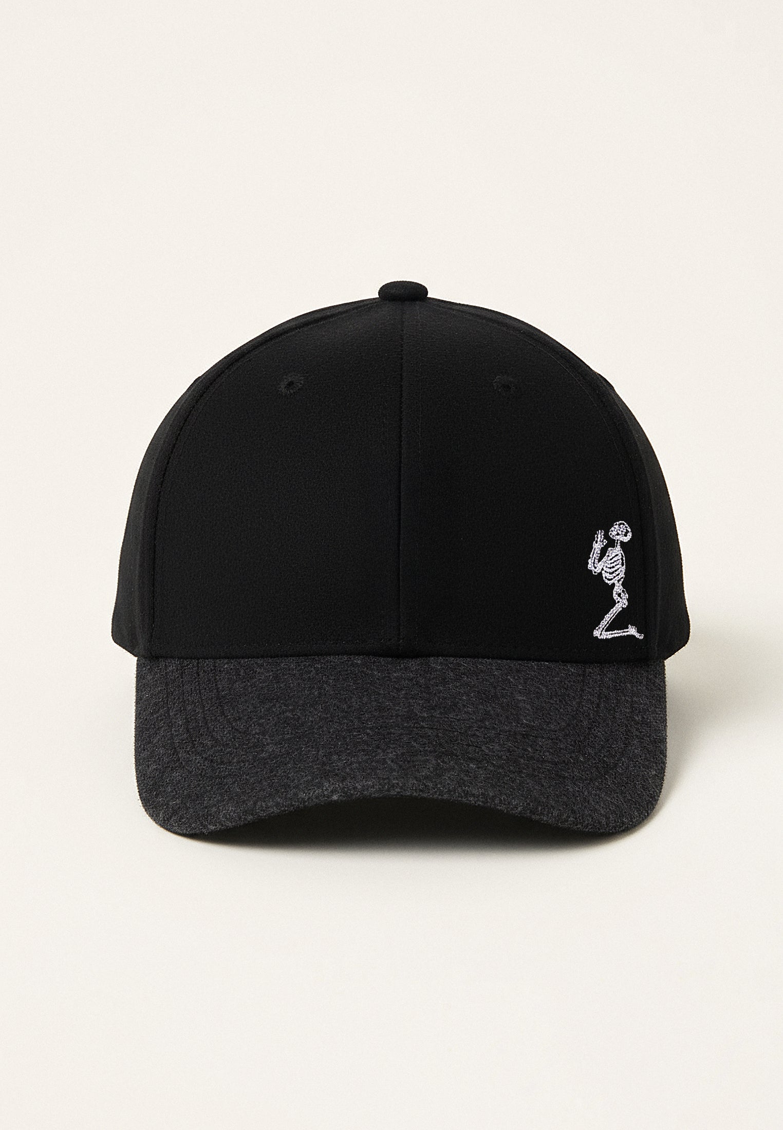 TWO TONE CAP BLACK
