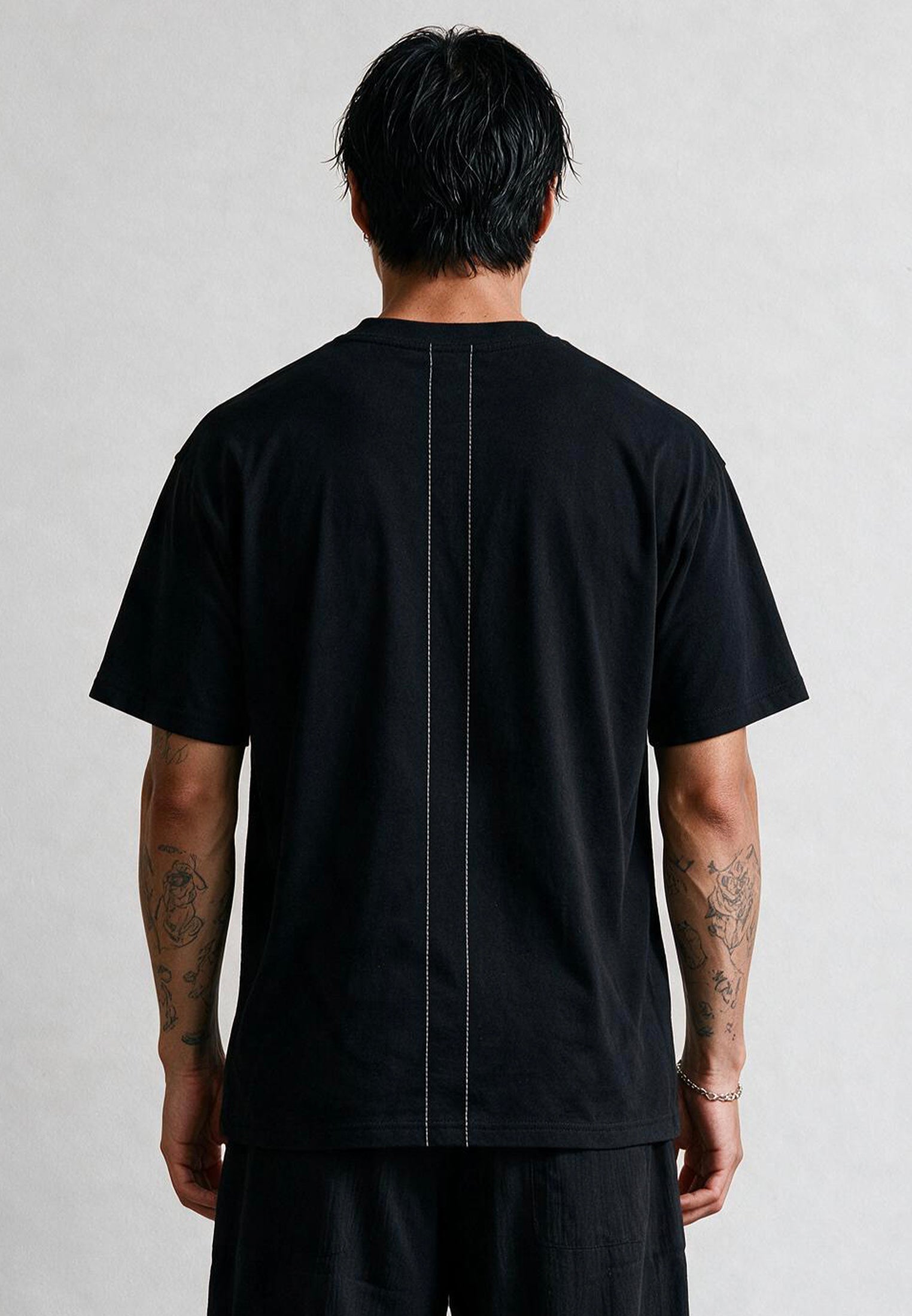 DRUNK & DISORDERLY T-SHIRT JET BLACK