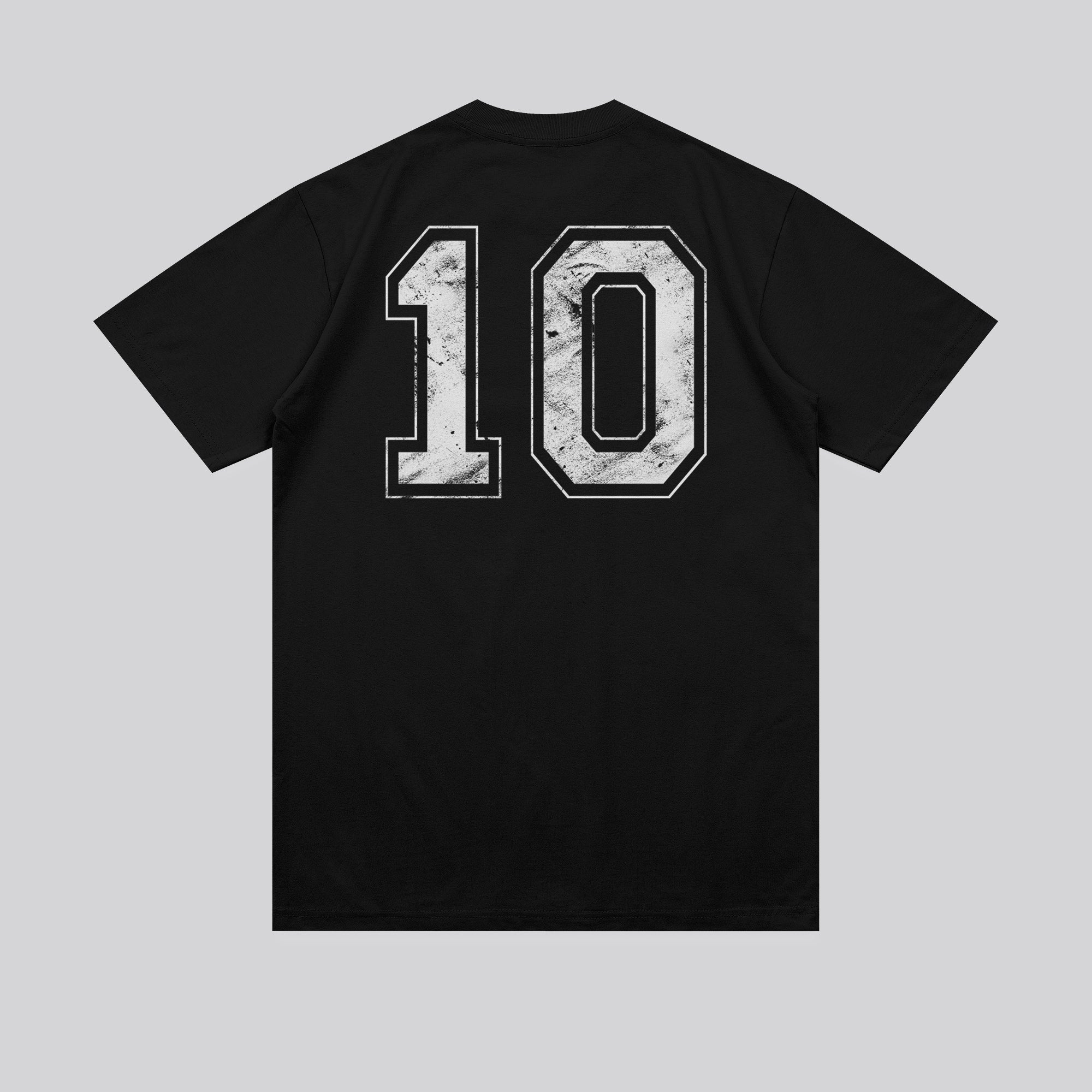 MY NUMBER 10 T-SHIRT JET BLACK