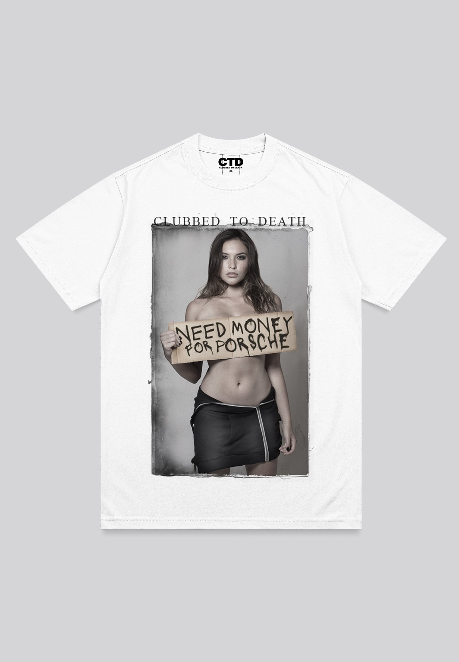 NEED MONEY T-SHIRT WHITE