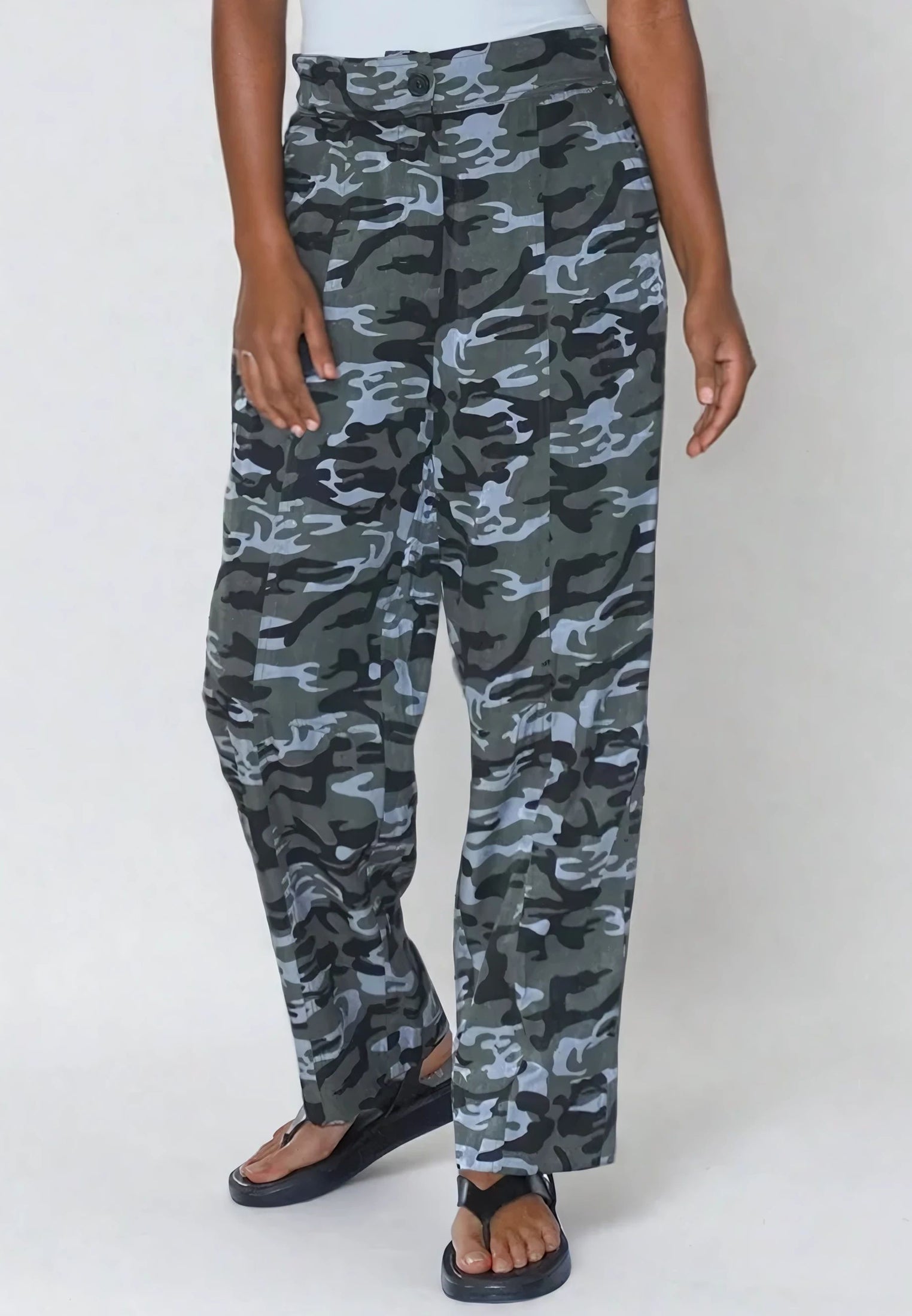 VIVID TROUSERS CAMO