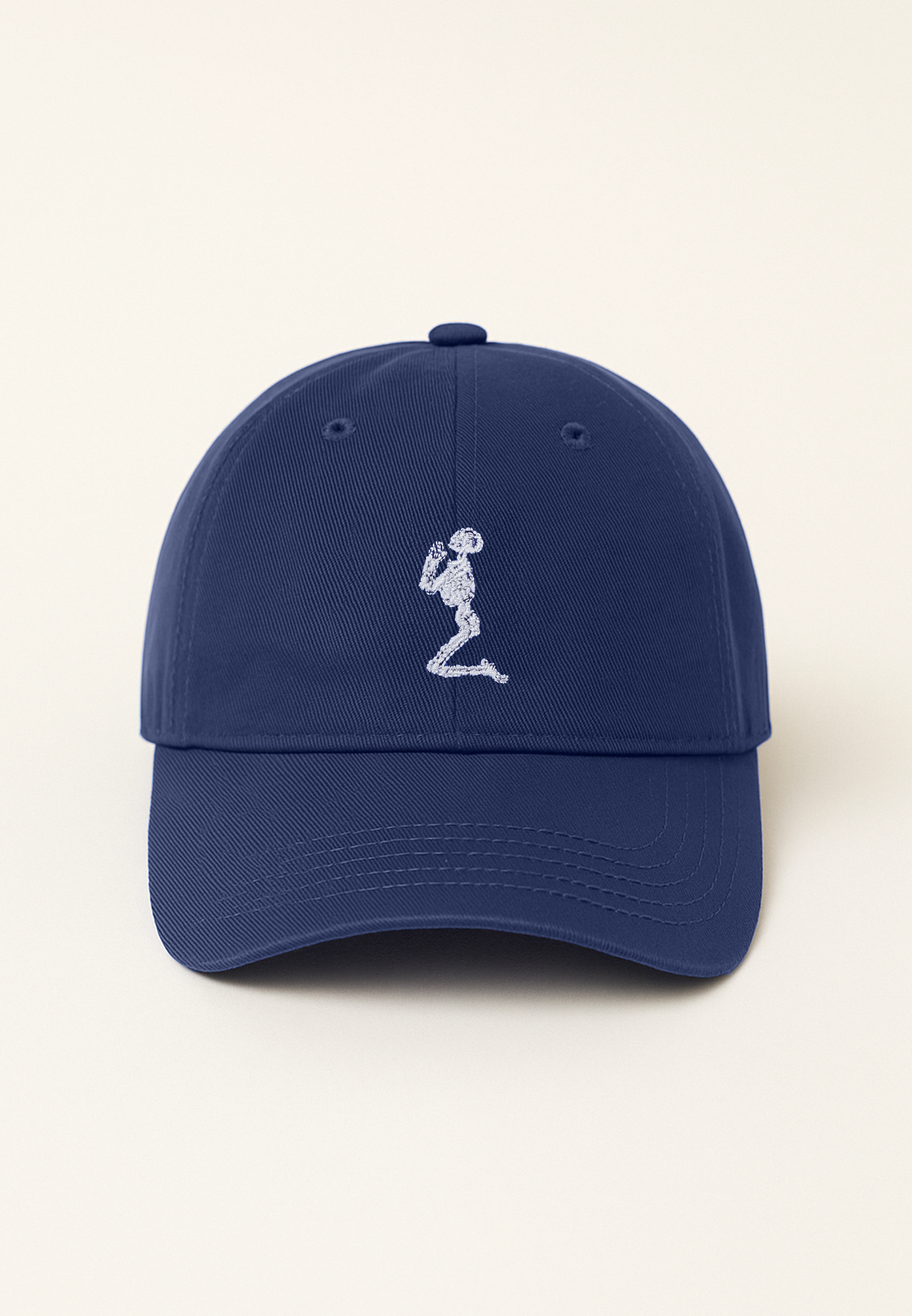 RELIGION SKELETON BASEBALL CAP DARK NAVY