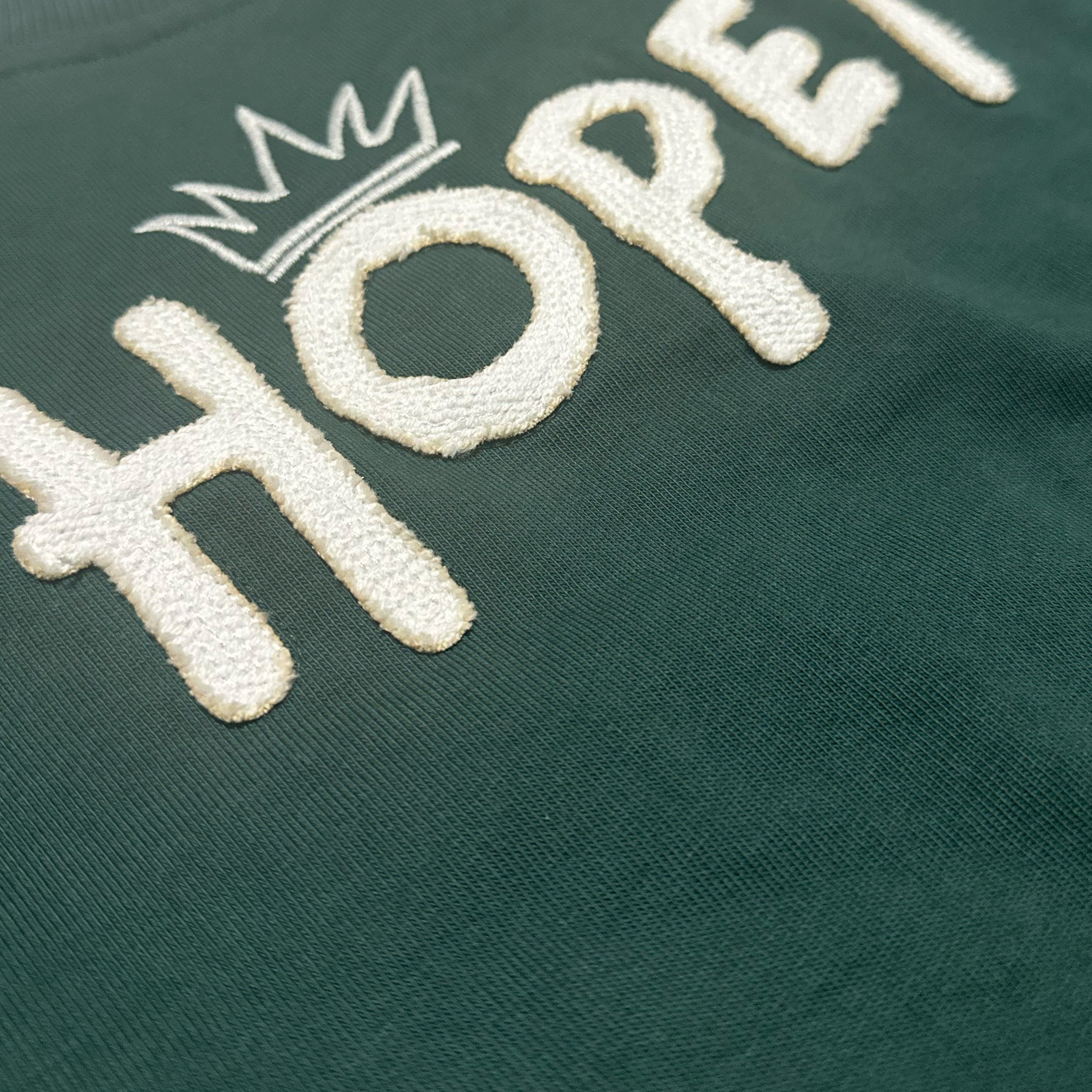 KIDS HOPEY OVERSIZED SWEATSHIRT GREEN