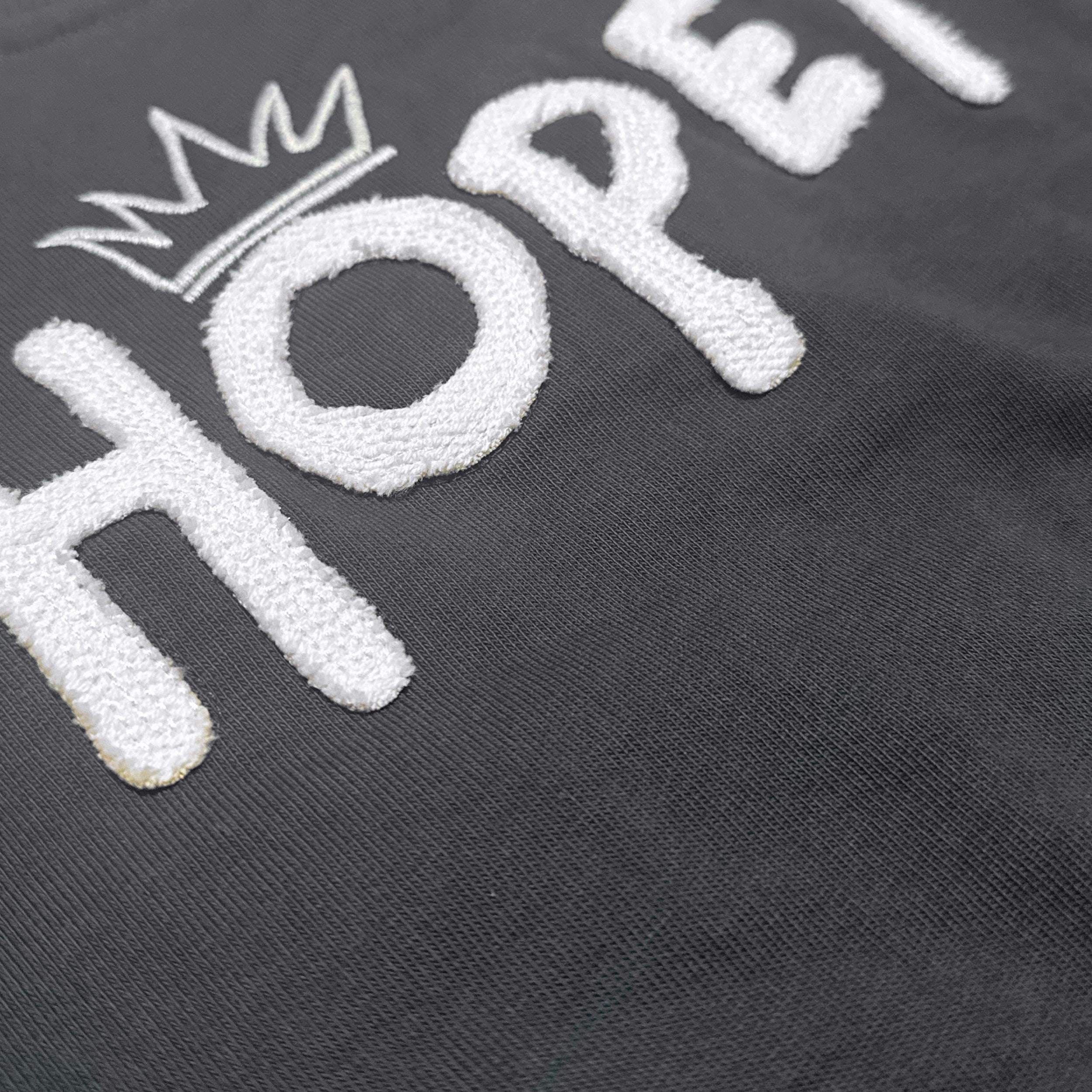 KIDS HOPEY OVERSIZED SWEATSHIRT BLACK