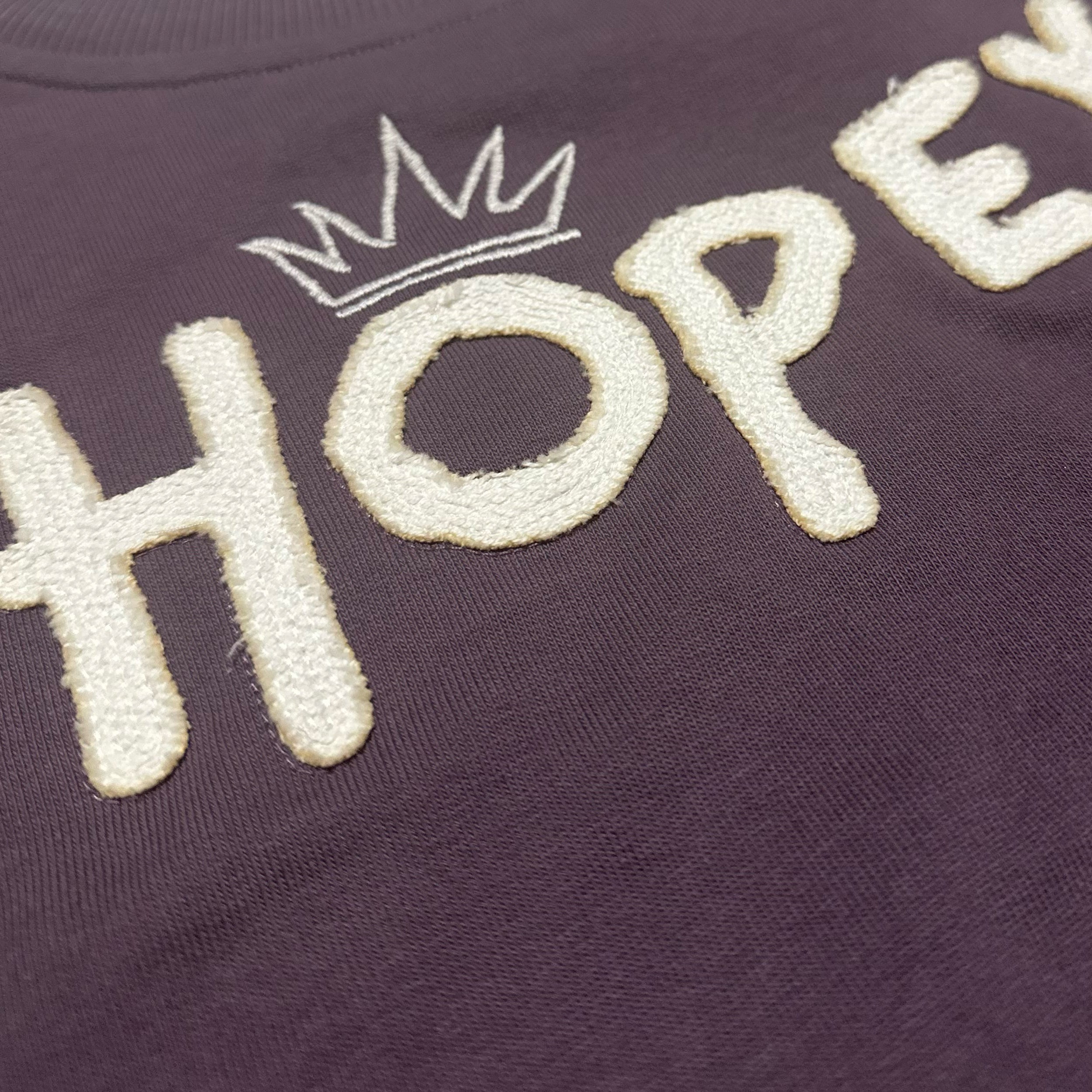 KIDS HOPEY OVERSIZED SWEATSHIRT MAUVE