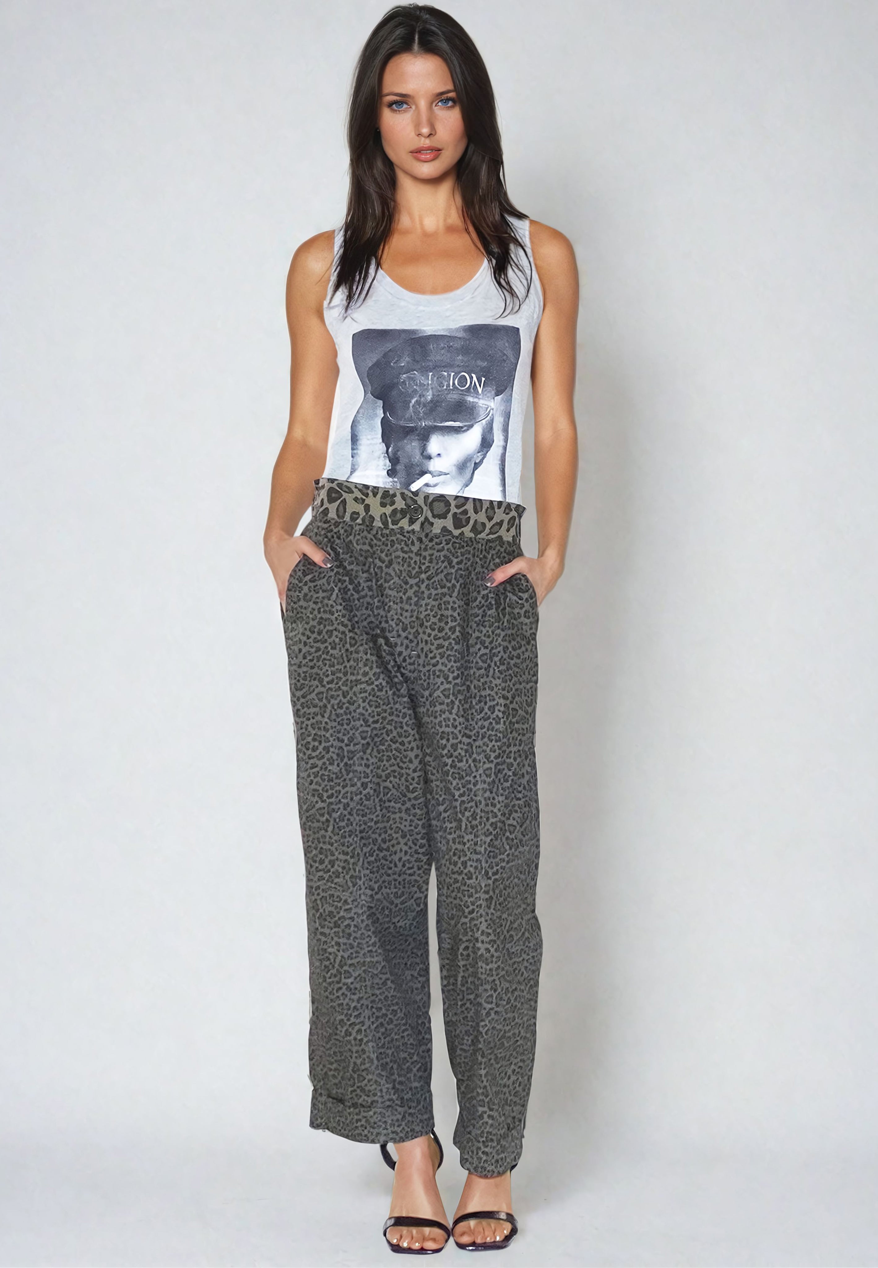 ENERGY LEOPARD TROUSERS