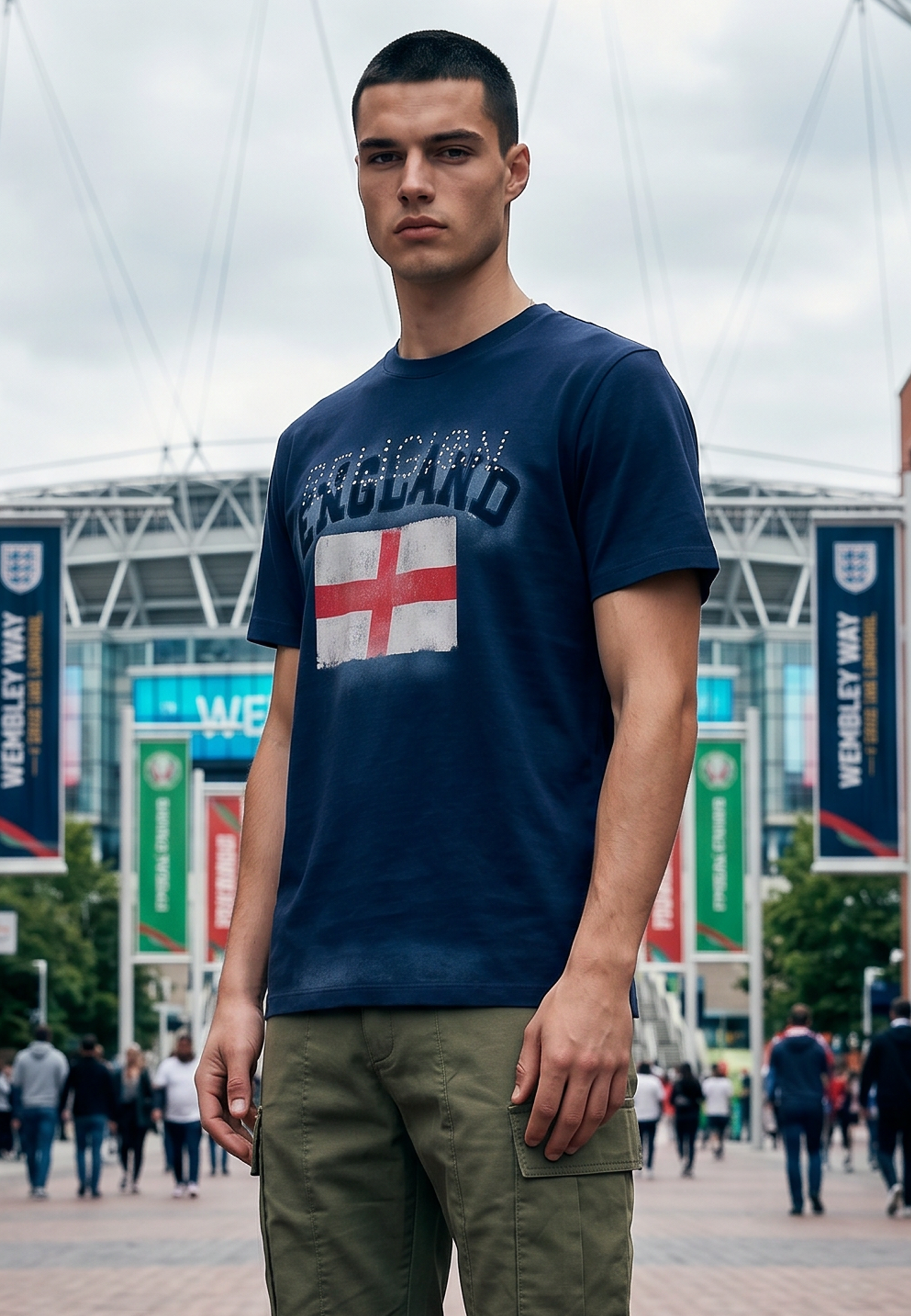 ENGLAND T-SHIRT NAVY
