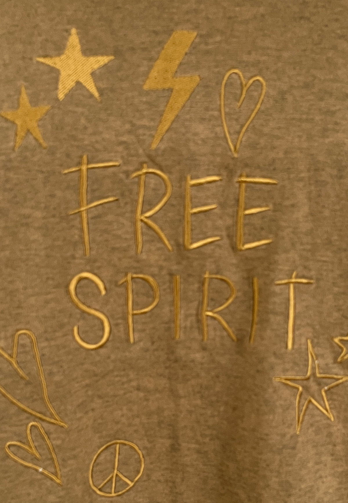 FREE T-SHIRT BRONZE BROWN