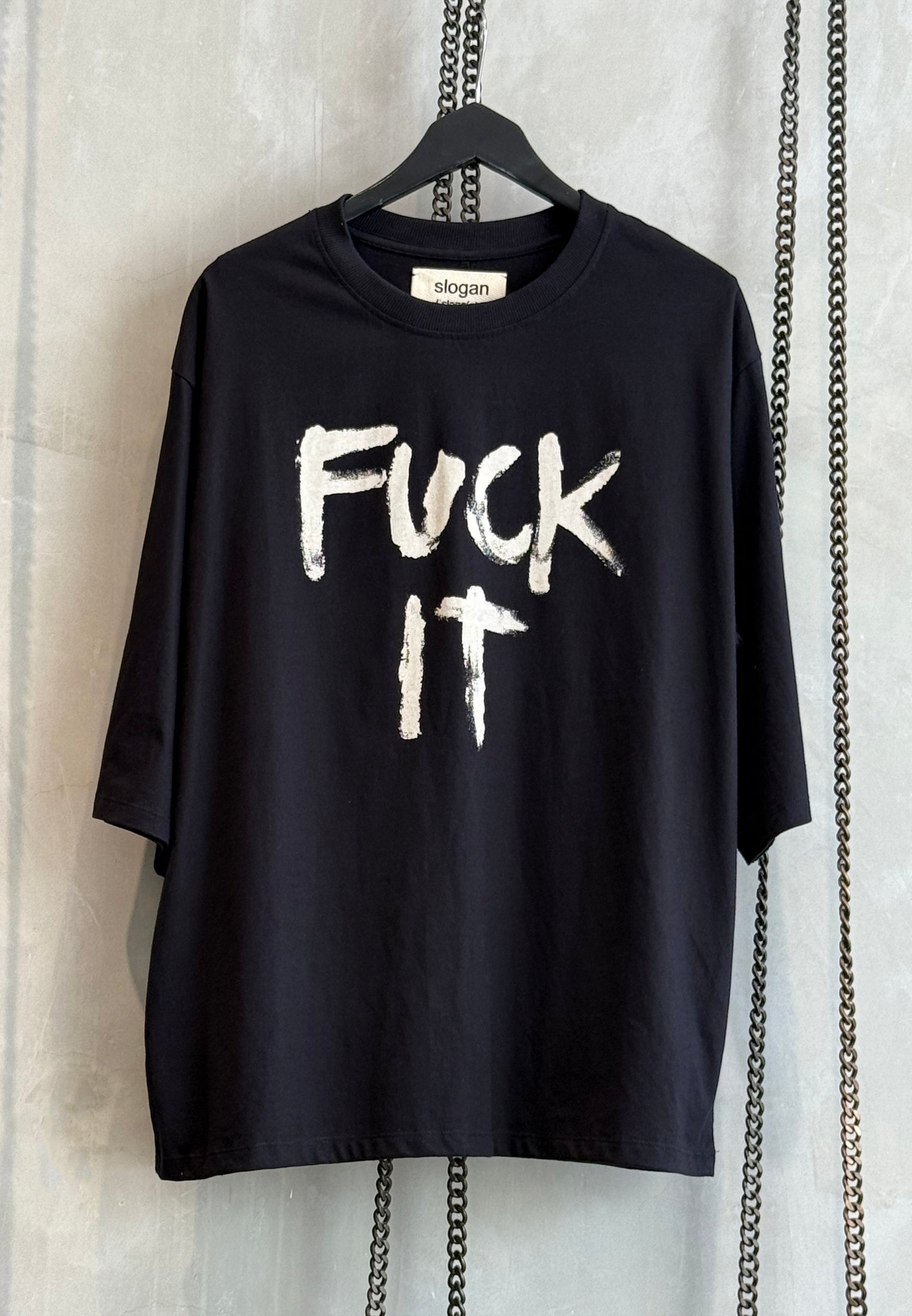 FUCK IT T-SHIRT BLACK