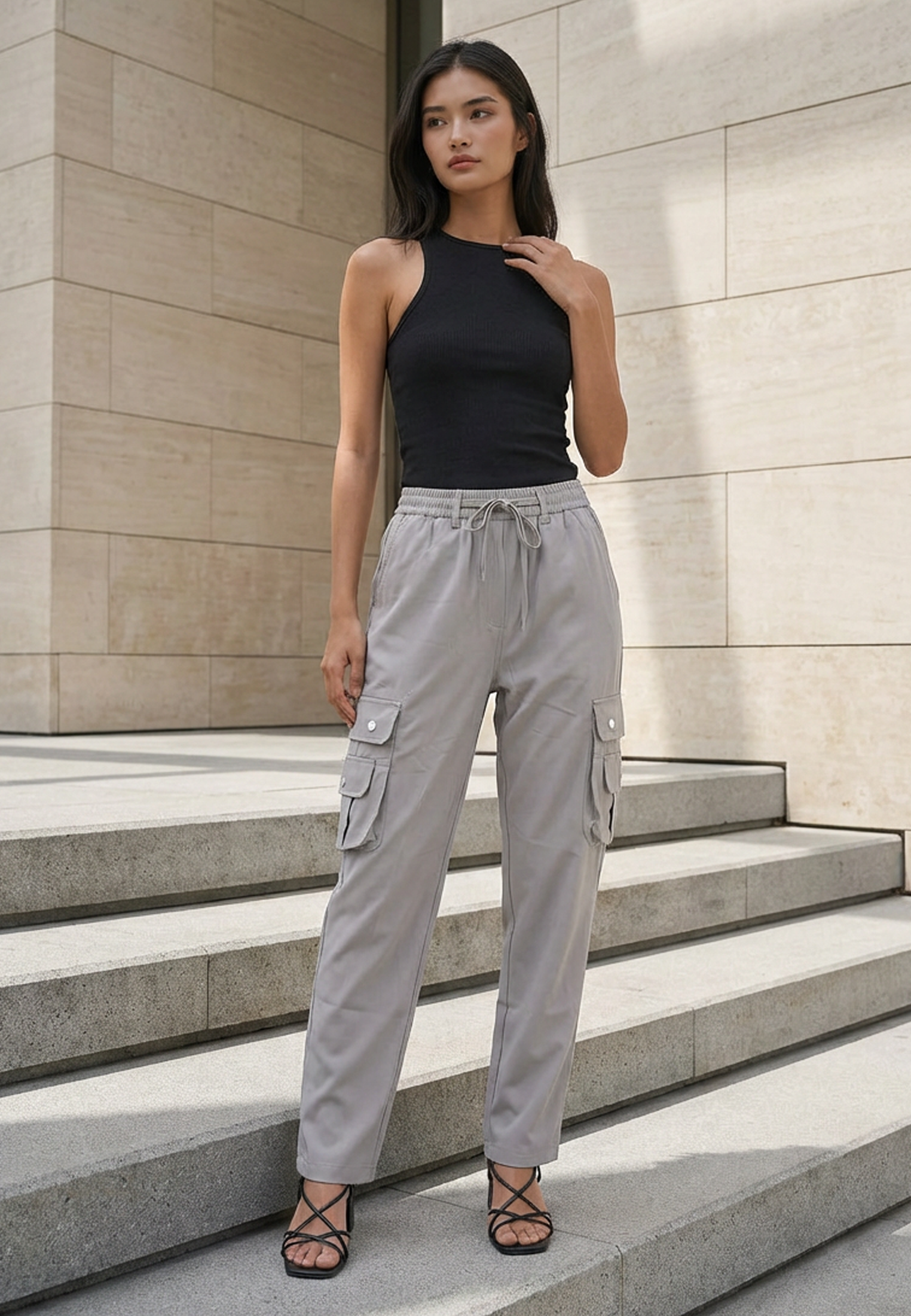 GLOW TROUSER GREY