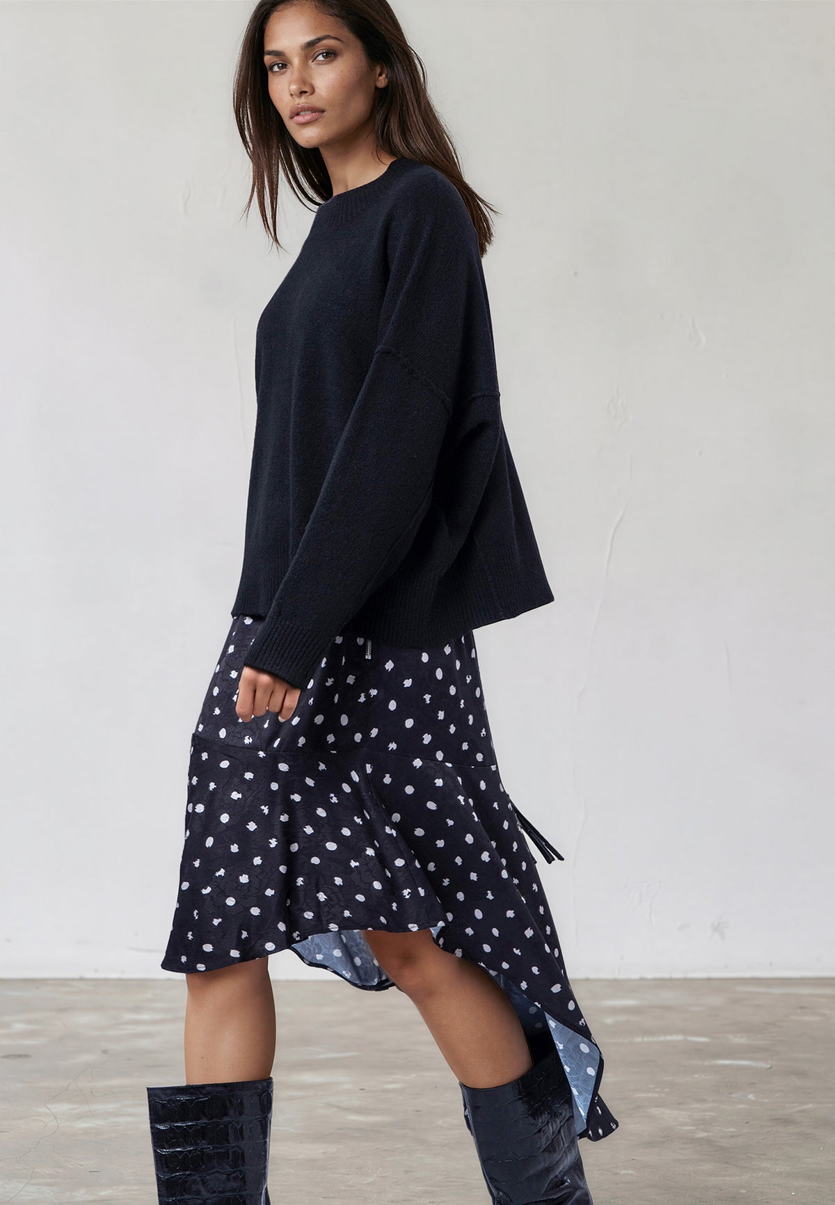 ASH SKIRT POLKA DOT