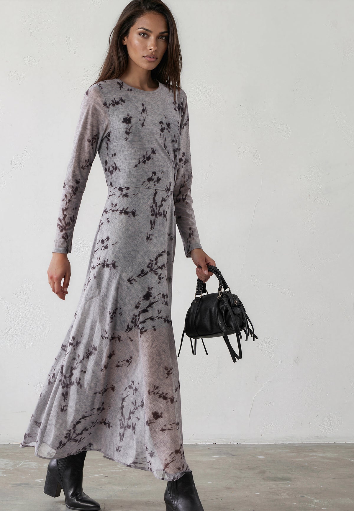 ALICE DRESS SHADOW GREY