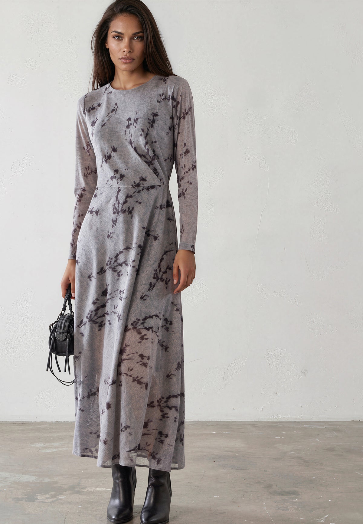 ALICE DRESS SHADOW GREY