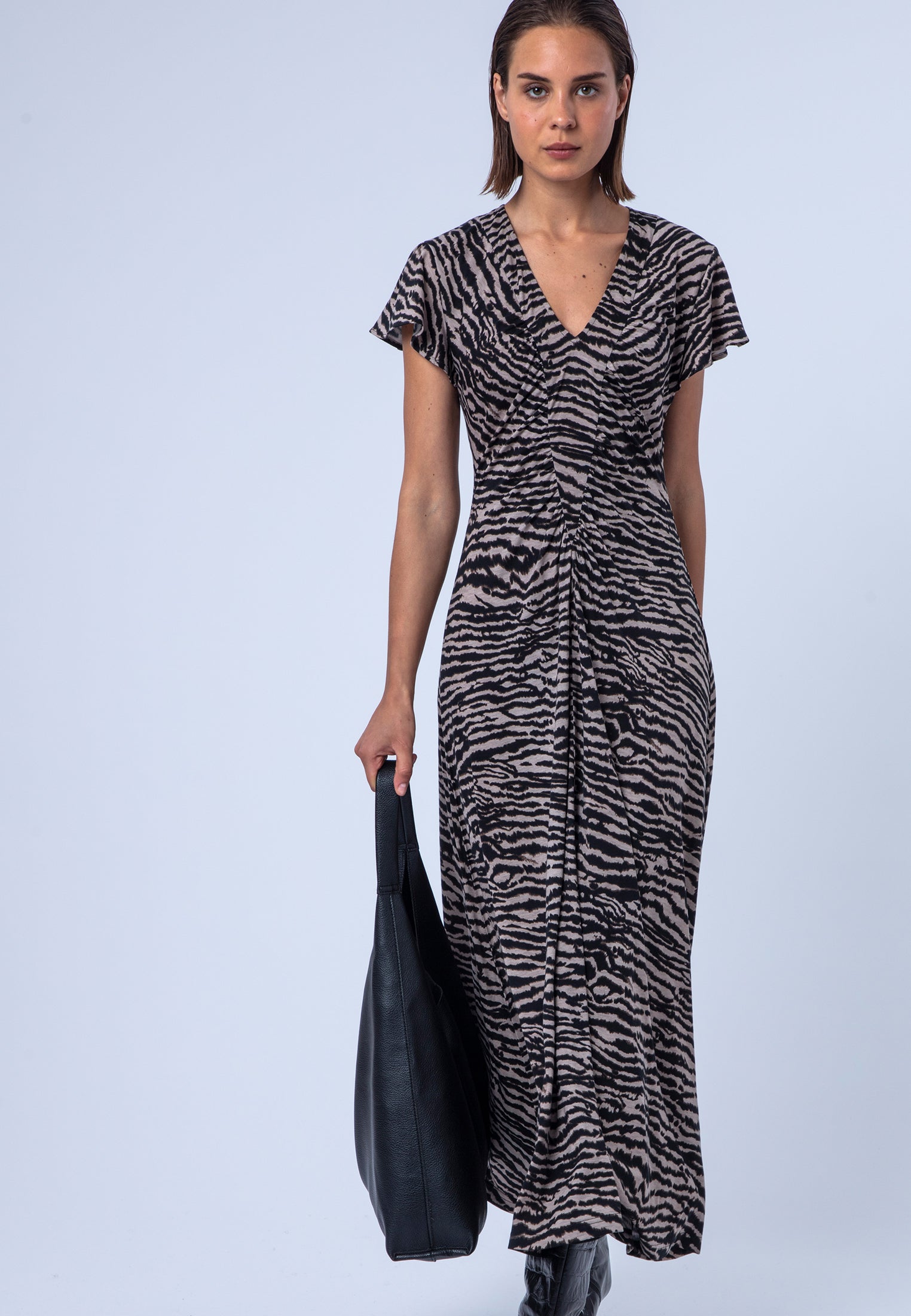 EDEN MAXI DRESS ZEBRA