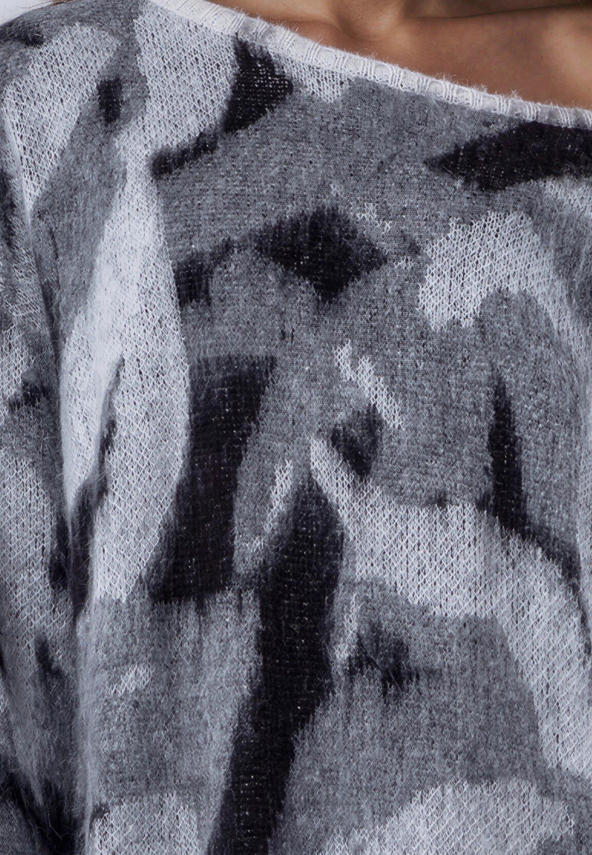 LAYLA DRESS BLACK & GREY