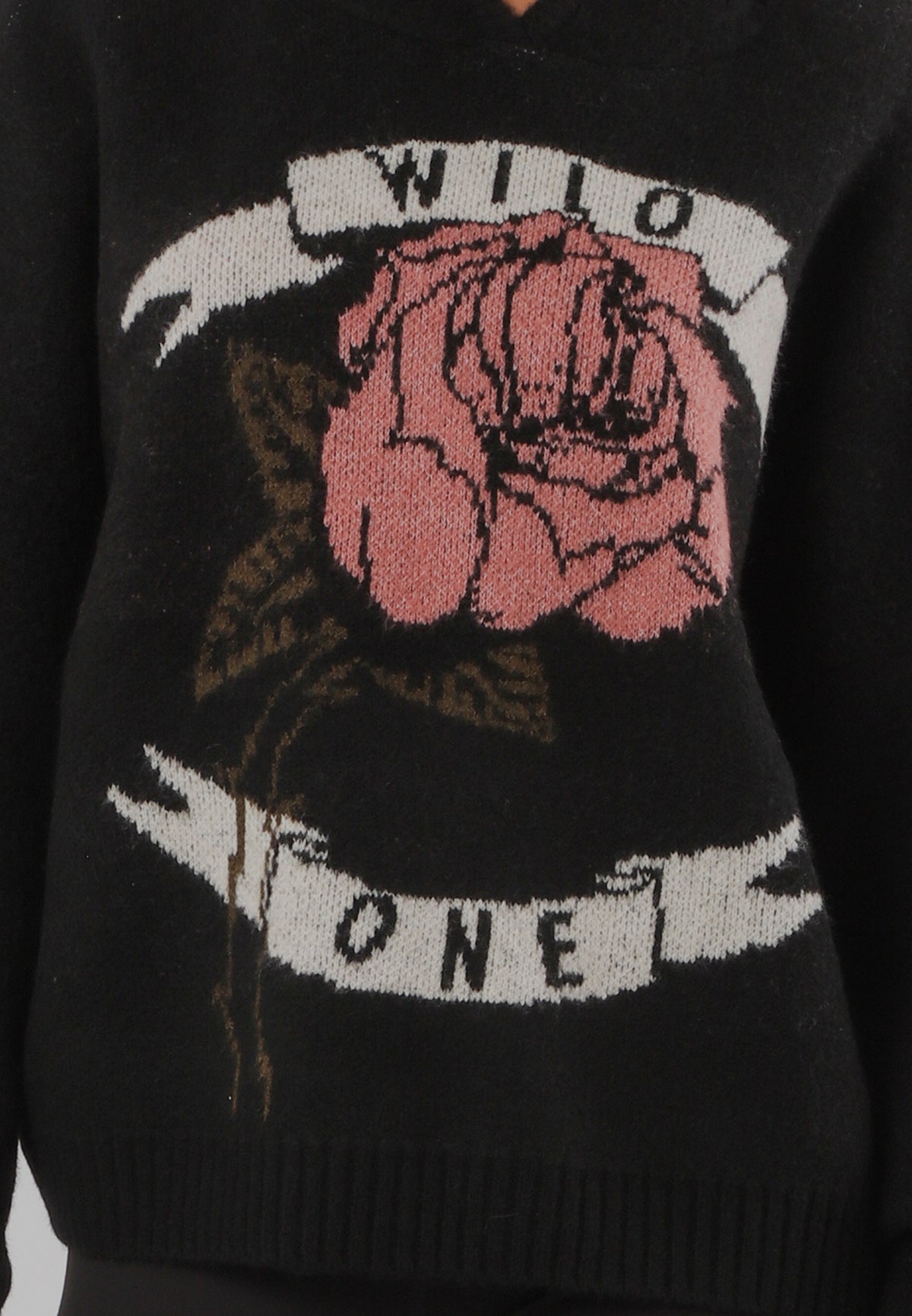 LAYLA HOODIE JET BLACK