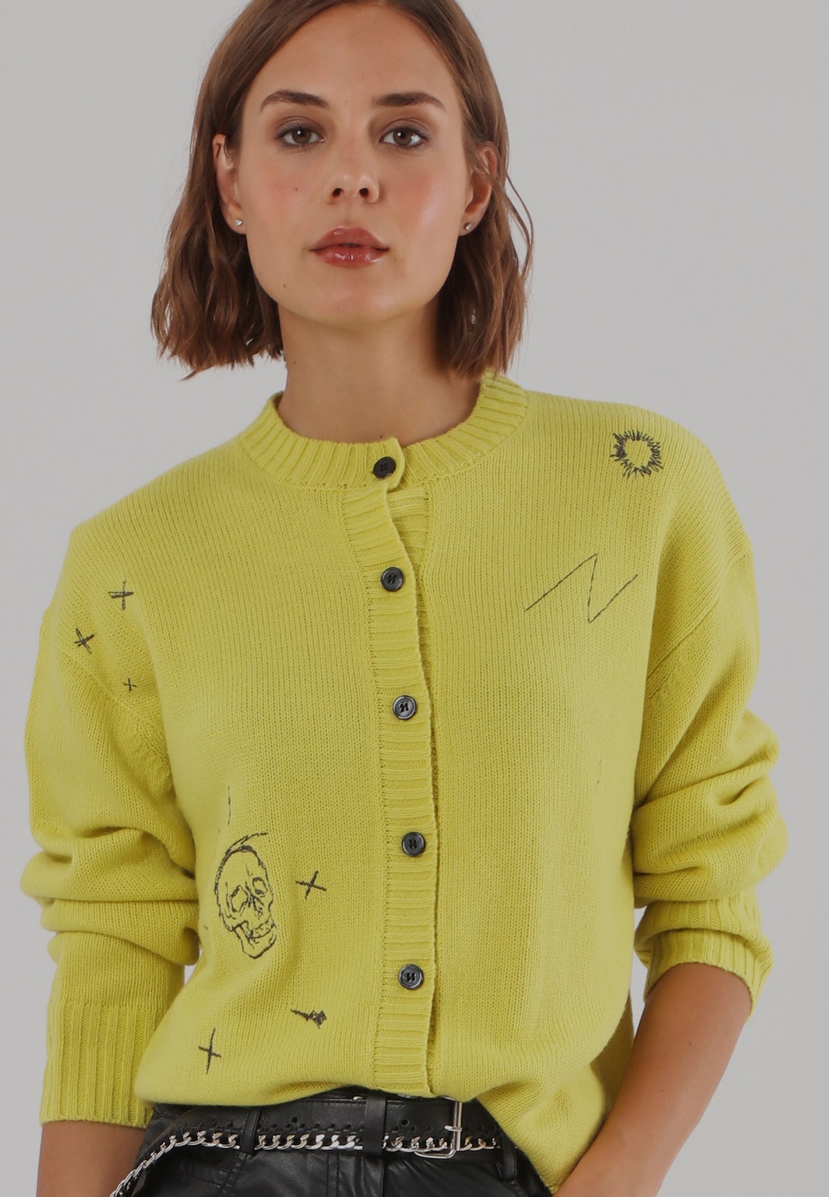 MADDIE CARDIGAN LEMON
