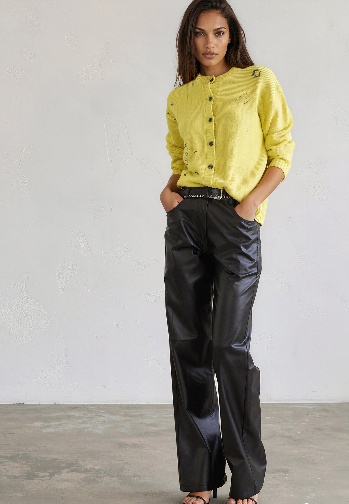 MADDIE CARDIGAN LEMON