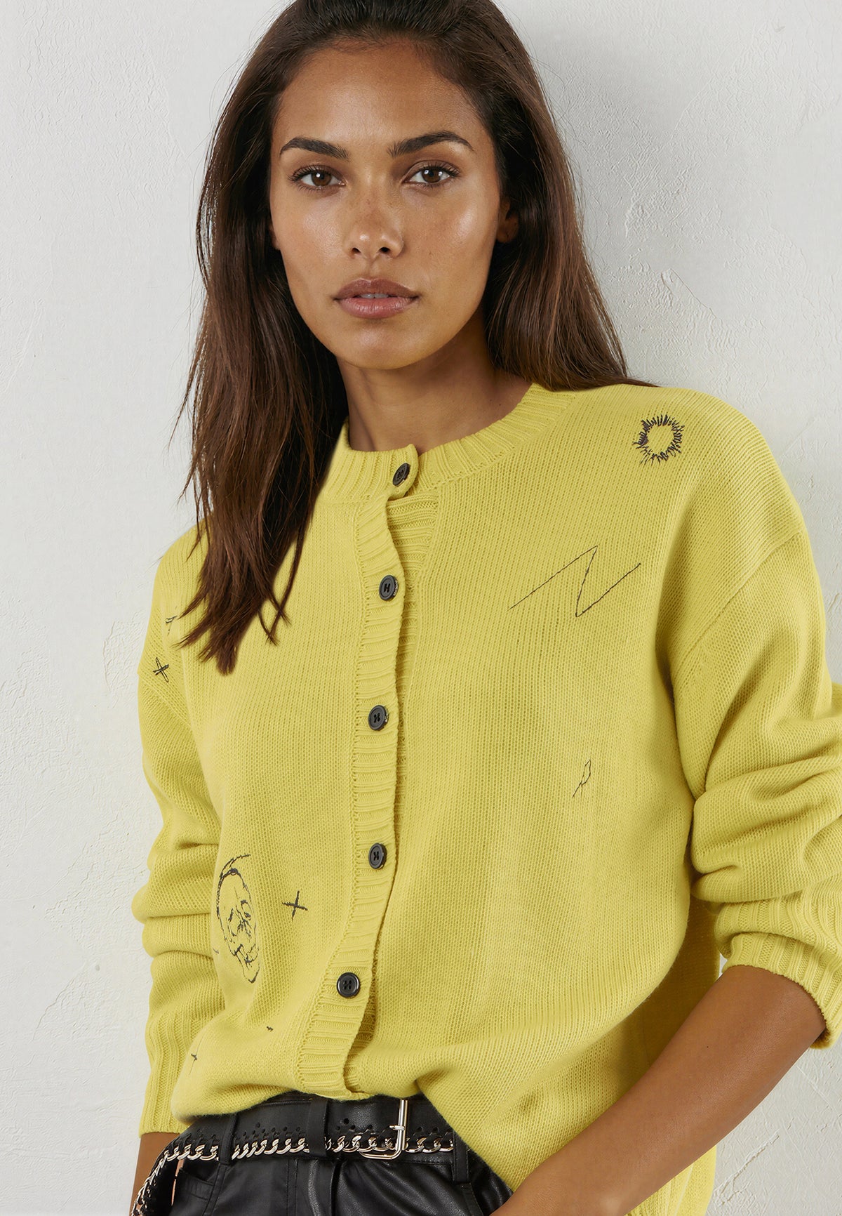 MADDIE CARDIGAN LEMON