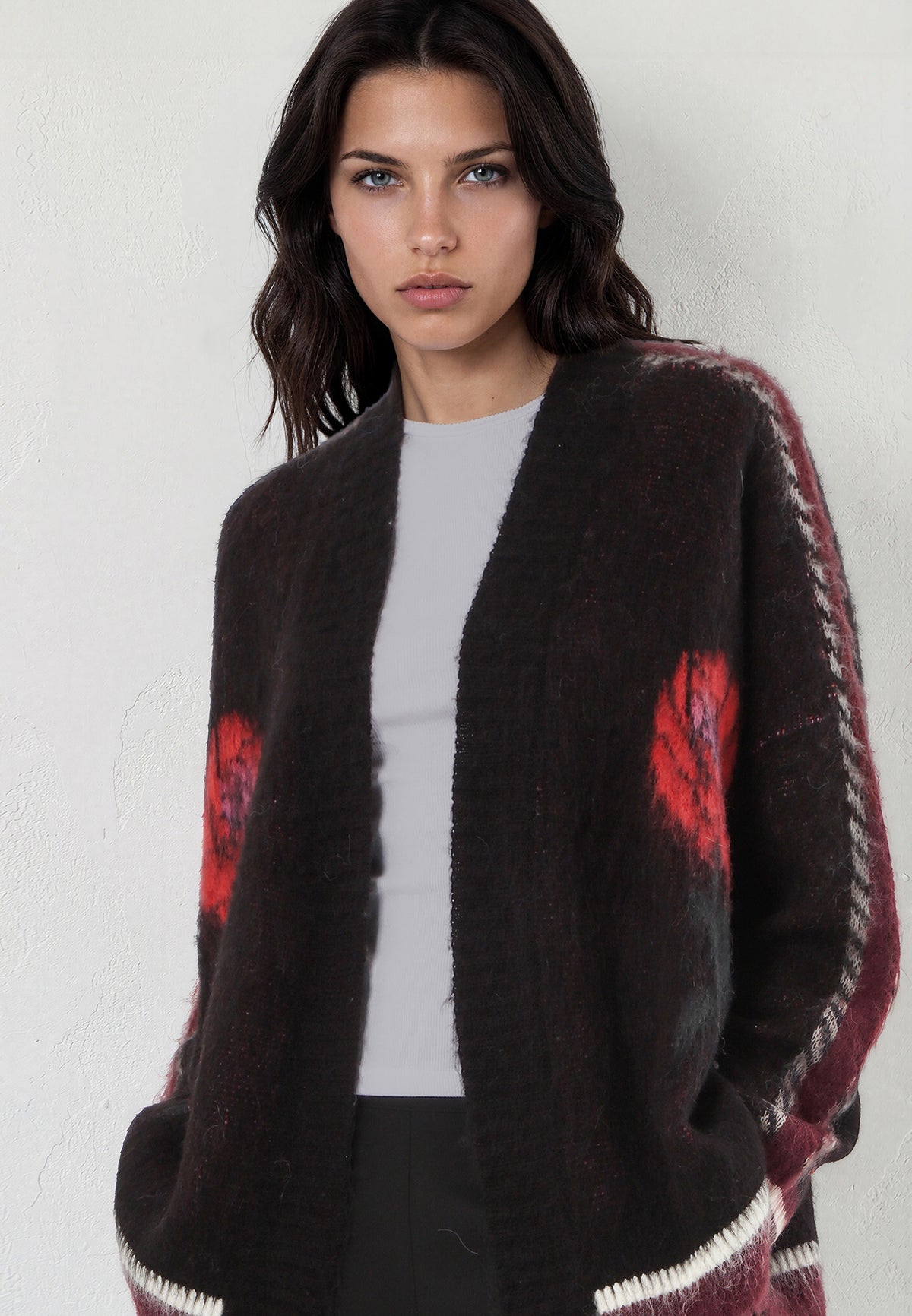 REBEL CARDIGAN JET BLACK