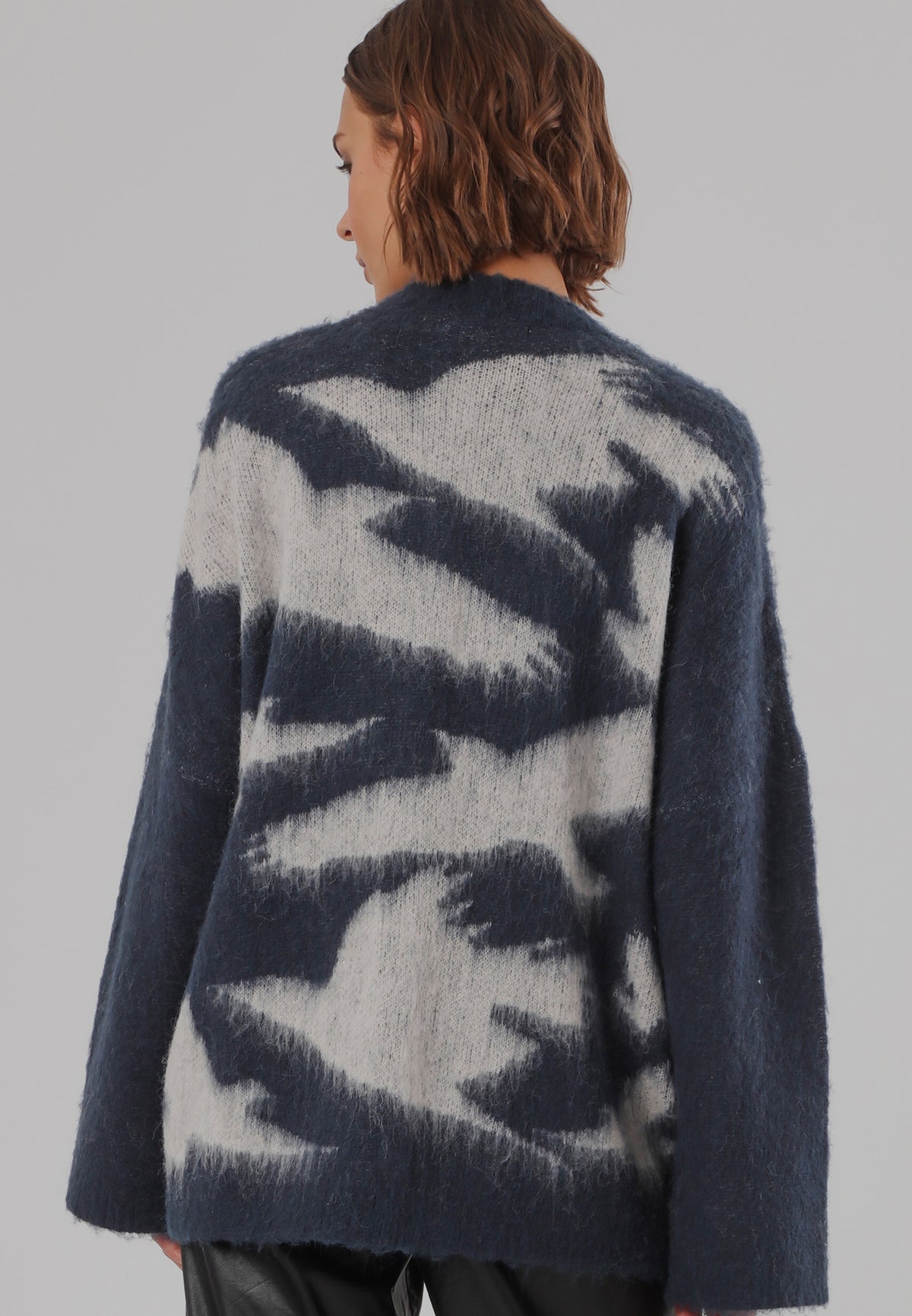 AVIATION CARDIGAN TEAL