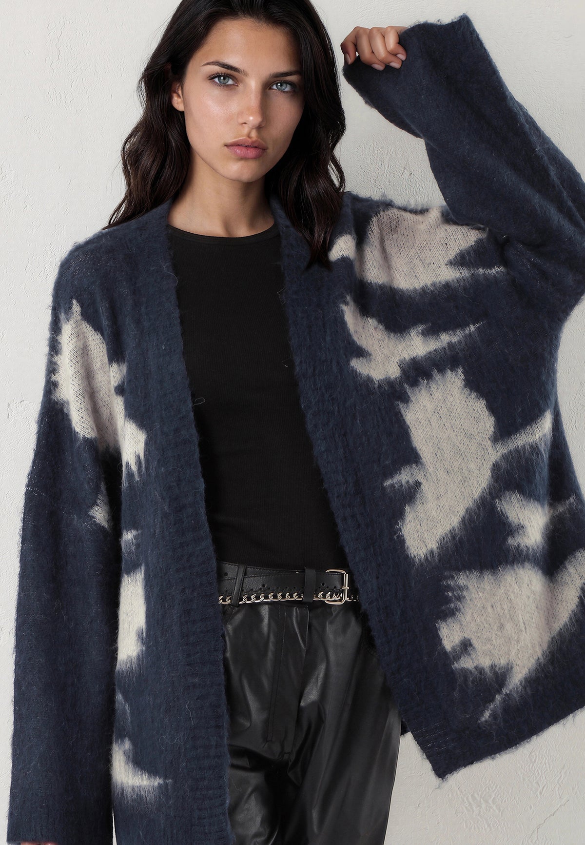AVIATION CARDIGAN TEAL