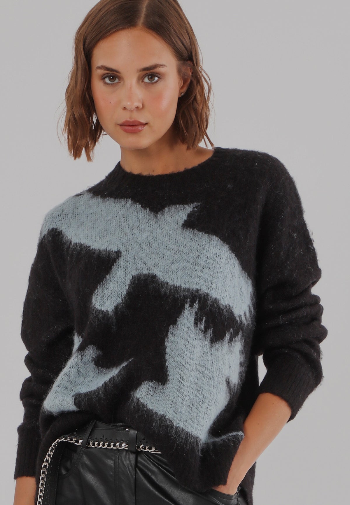 AVIATION JUMPER  JET BLACK
