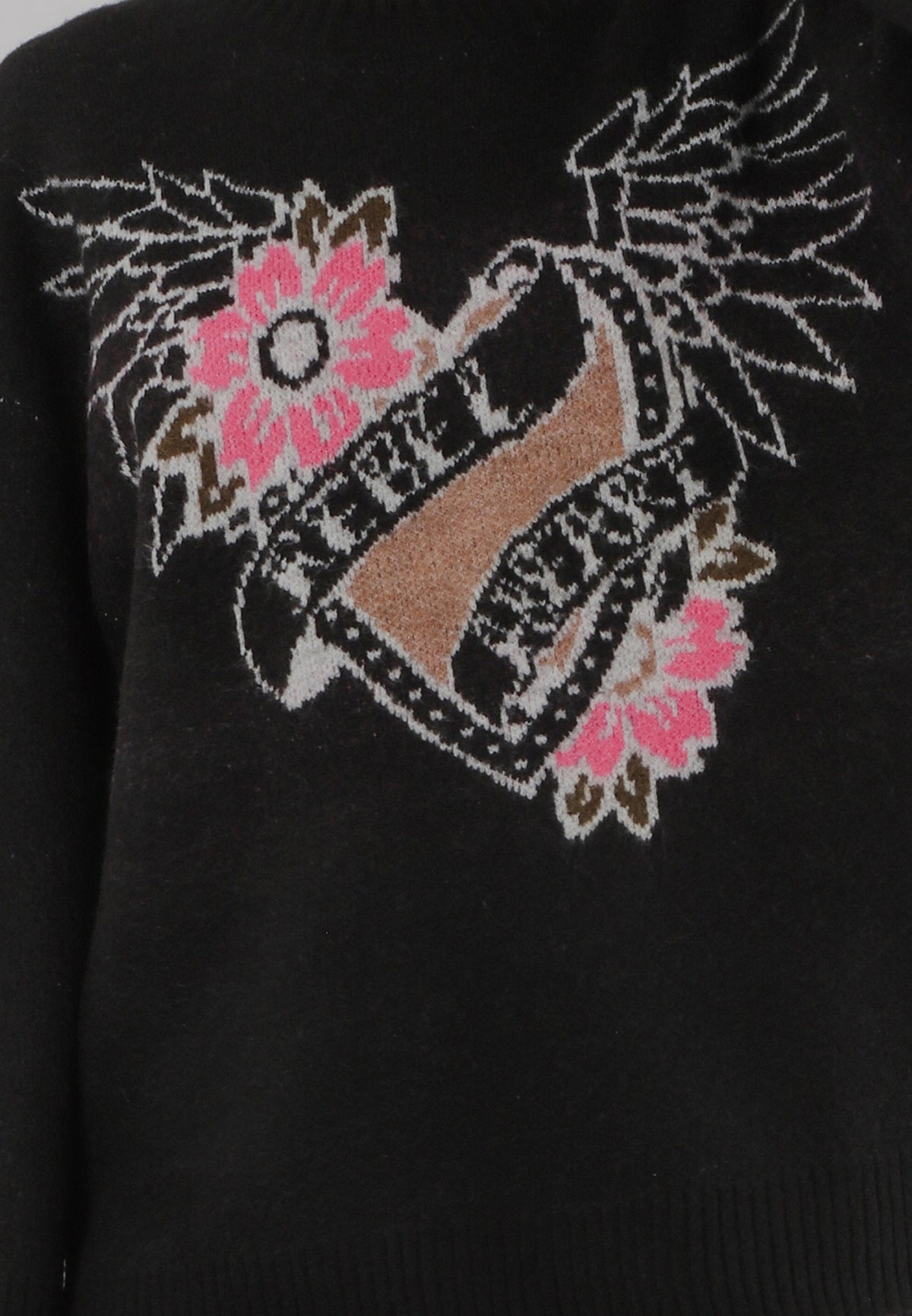 FOREVER JUMPER  JET BLACK
