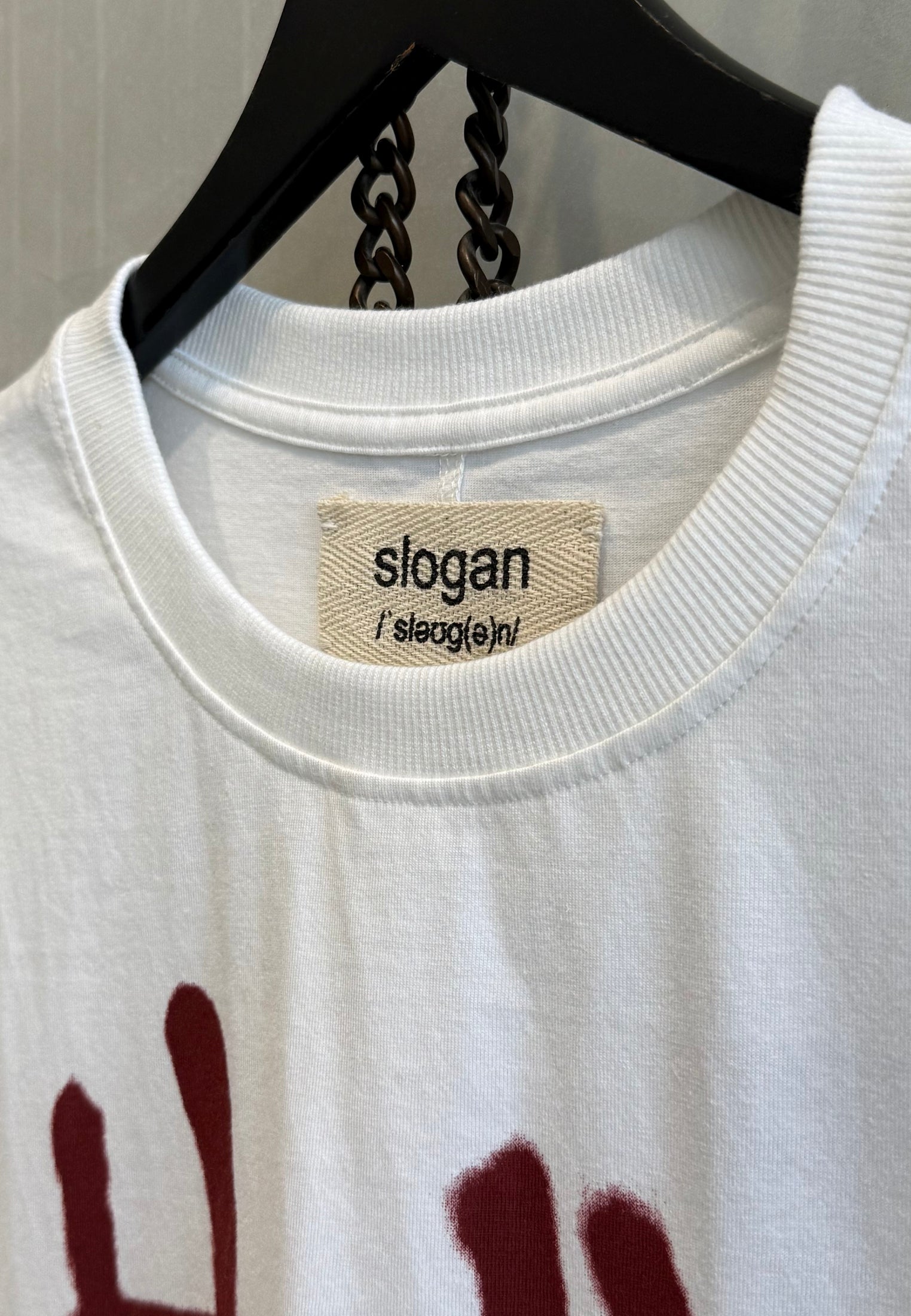 HOLY SHIT OVERSIZED T-SHIRT WHITE