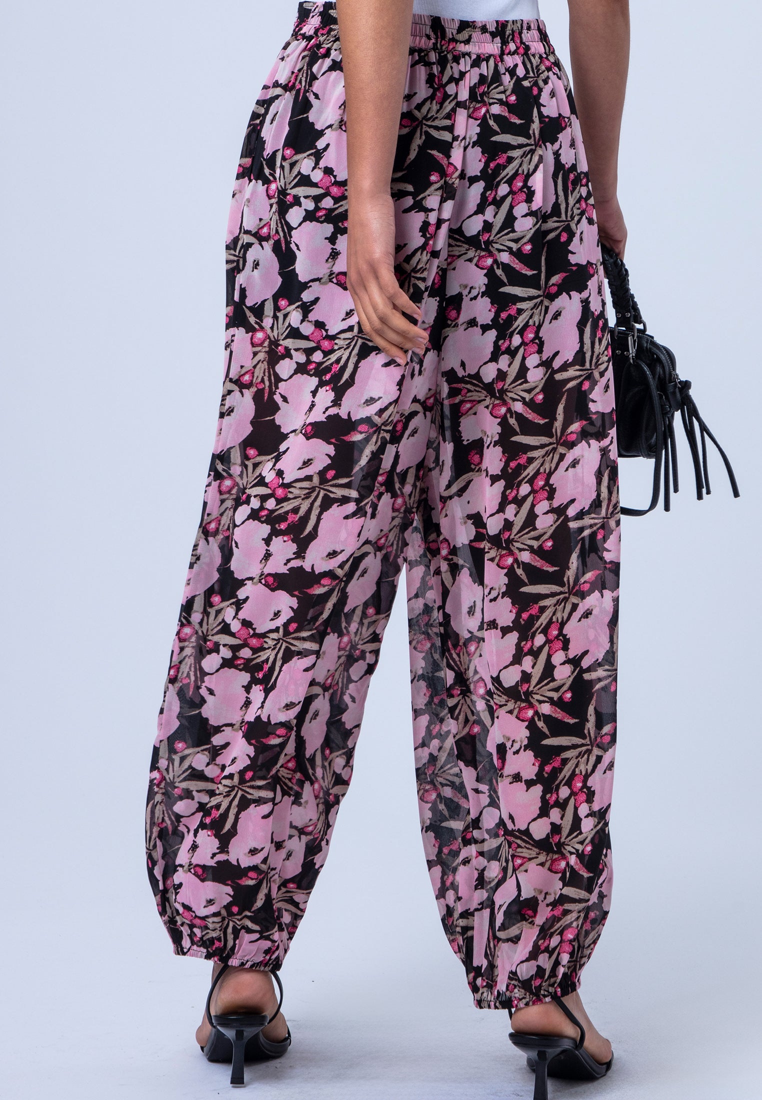HELENA TROUSERS PRIME PINK FLORAL