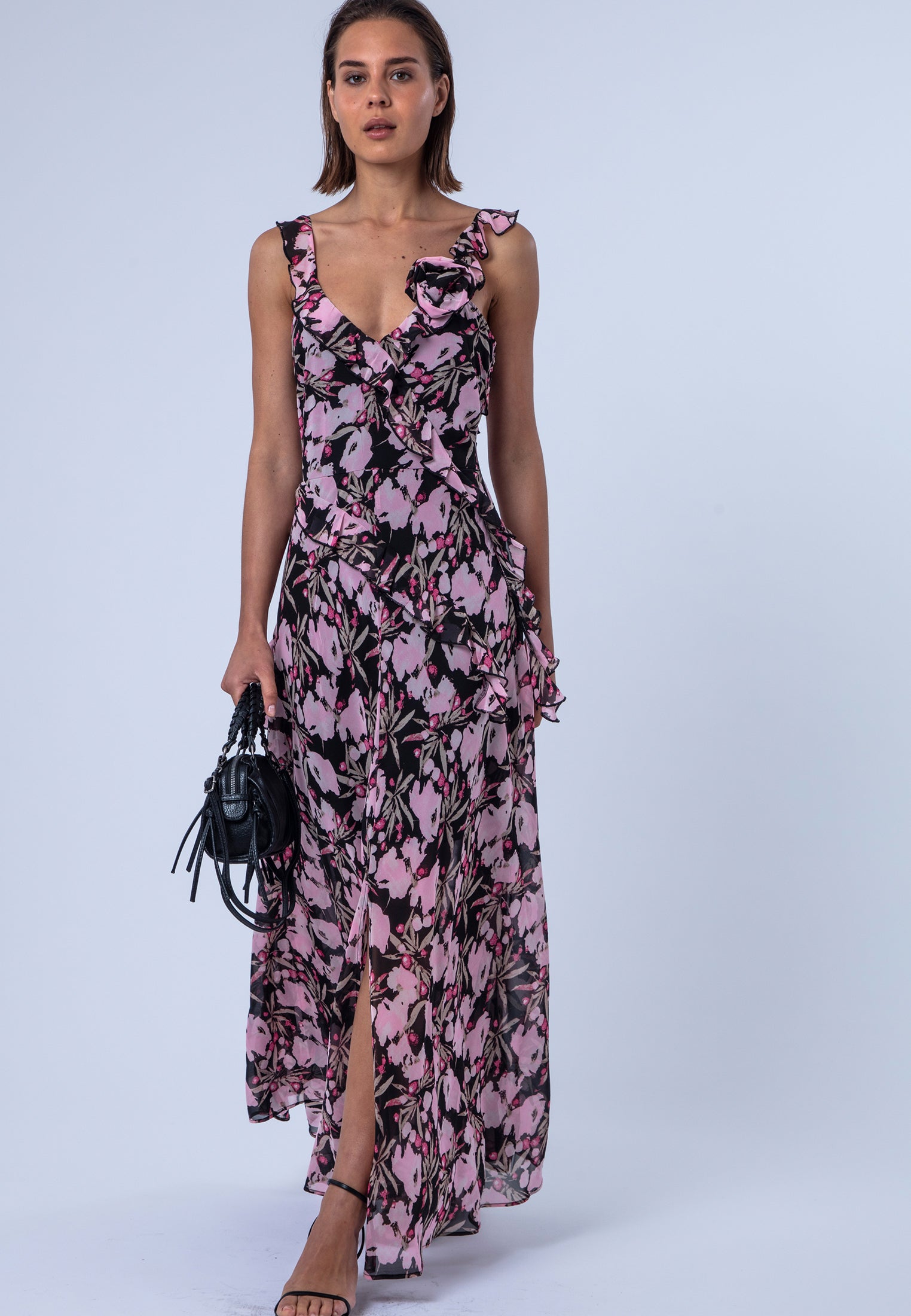 DREAM MAXI DRESS PRIME PINK FLORAL