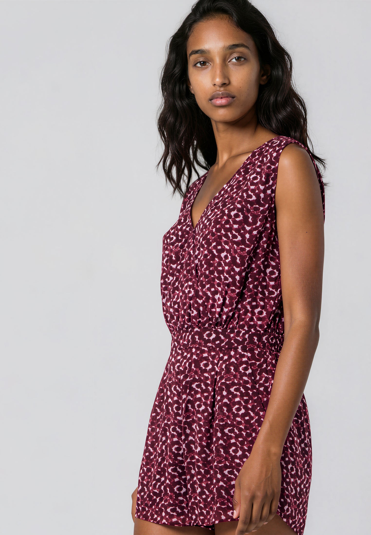 GEM PLAYSUIT BLEND PORT POLKA DOT